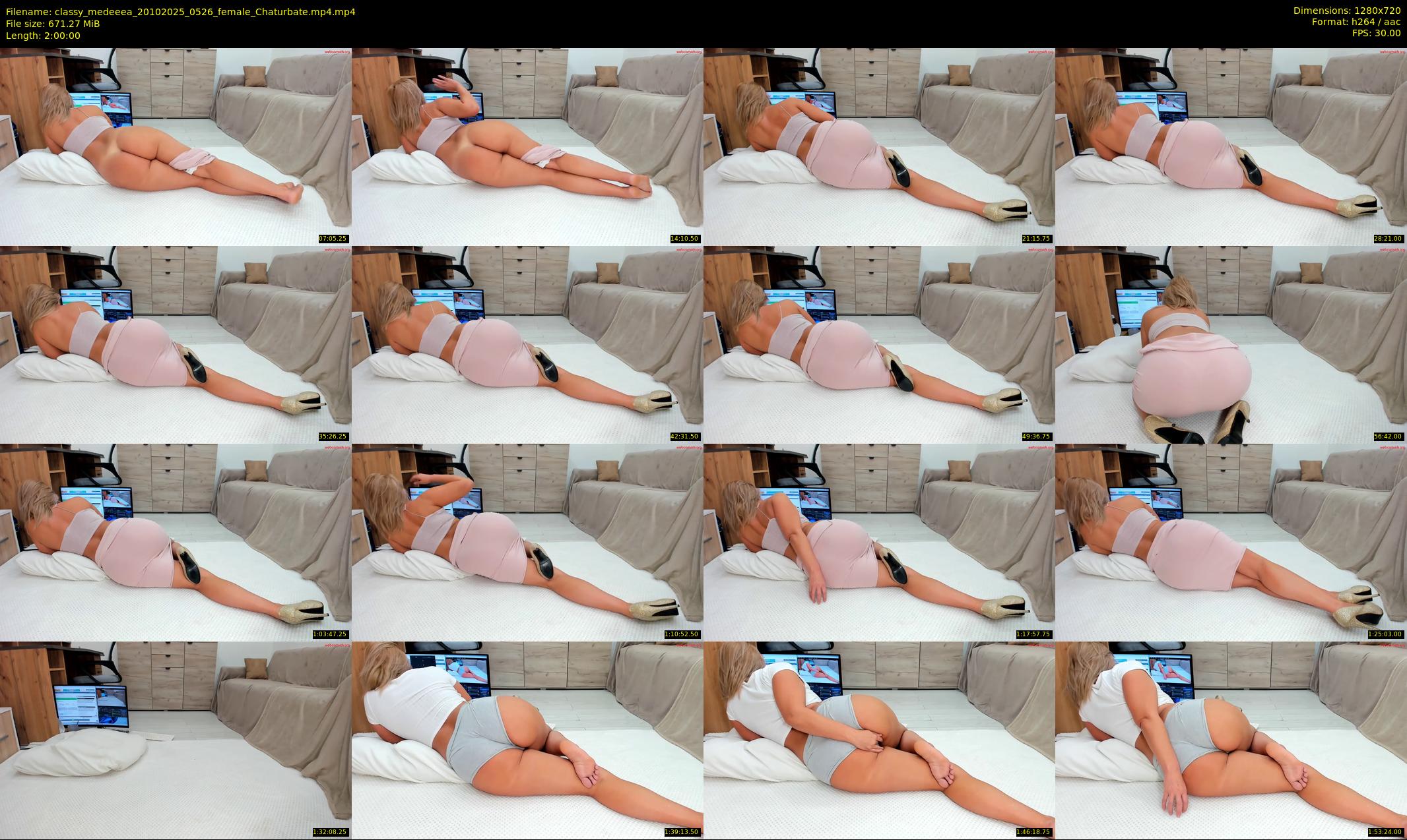 classy_medeeea — 120 minute Chaturbate female cam show recording, 720p, Oct 20, 2025