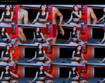 cutebutharder — 4 minute Chaturbate couple cam show recording, 720p, Oct 19, 2025