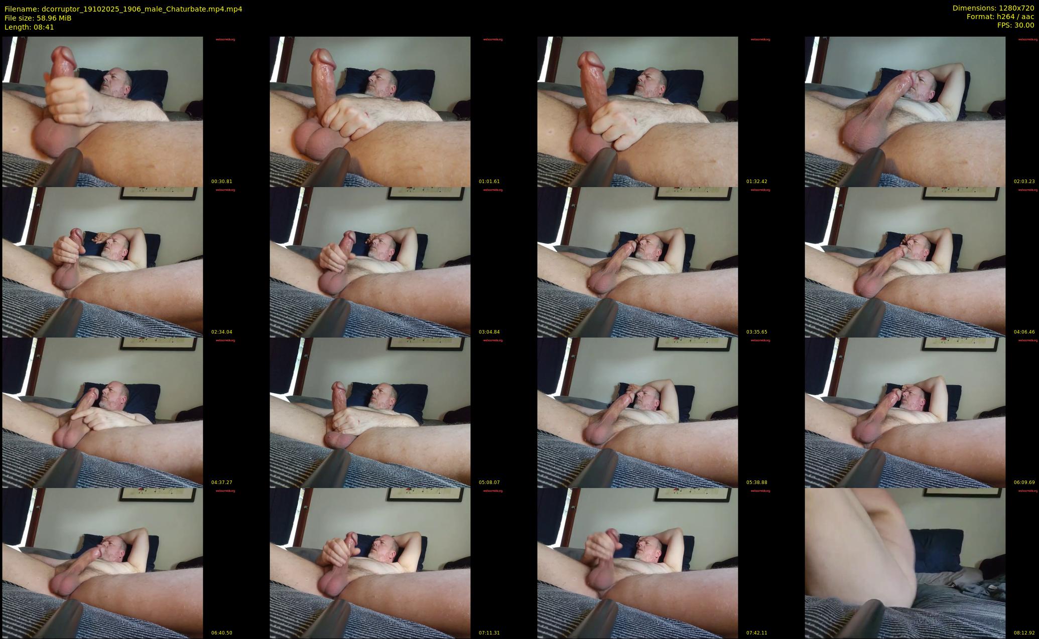dcorruptor — 9 minute Chaturbate male cam show recording, 720p, Oct 19, 2025