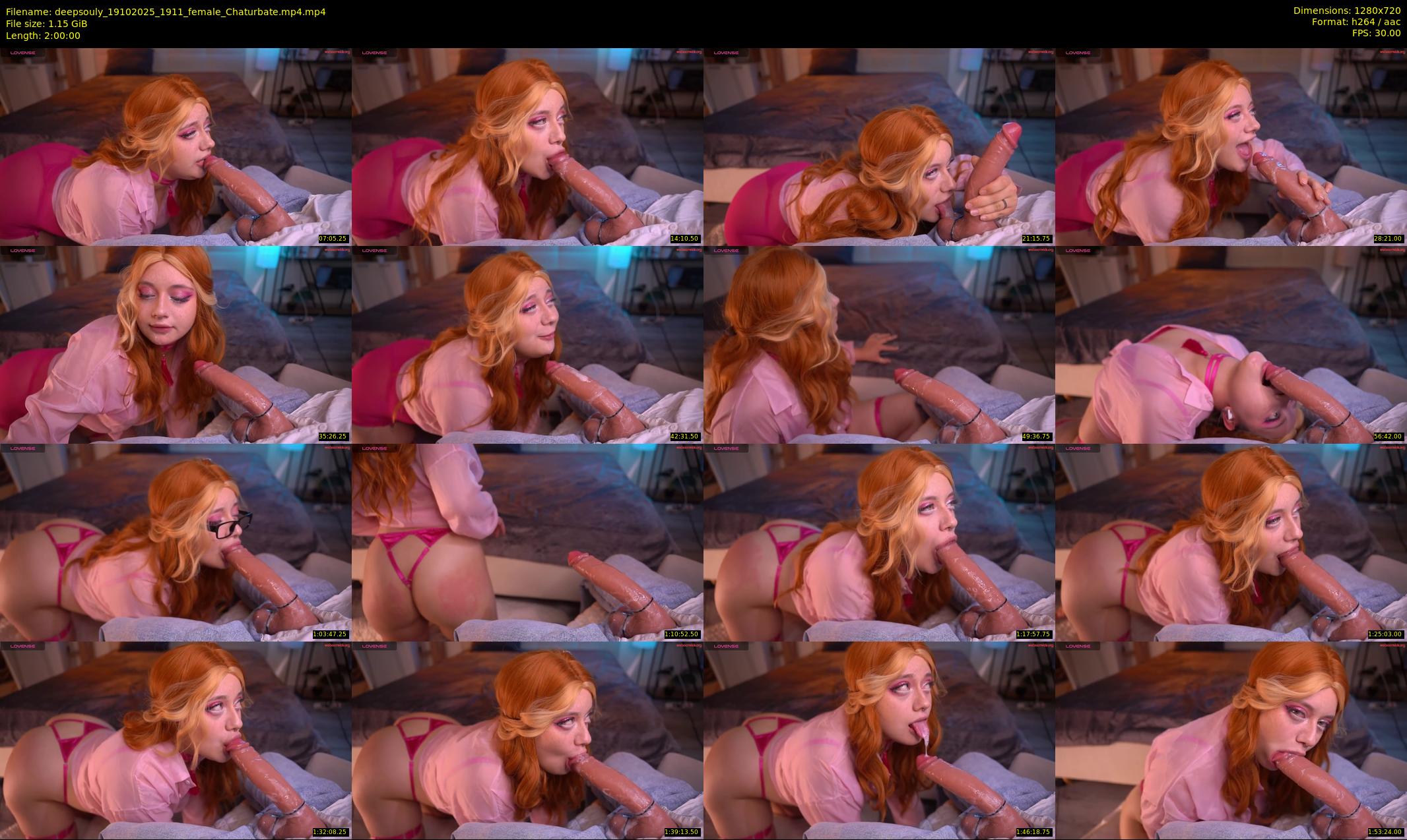 deepsouly — 120 minute Chaturbate female cam show recording, 720p, Oct 19, 2025