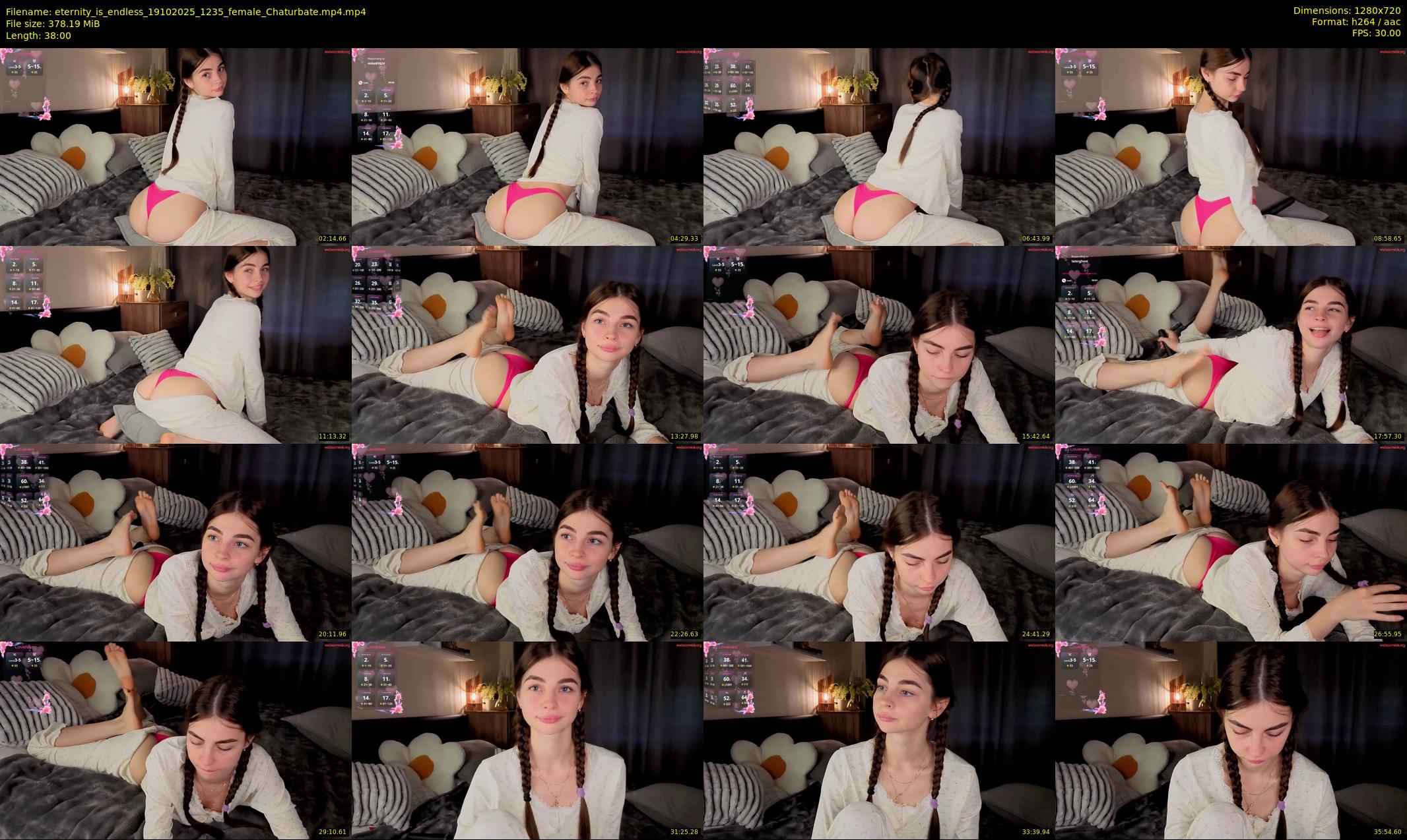 eternity_is_endless — 38 minute Chaturbate female cam show recording, 720p, Oct 19, 2025