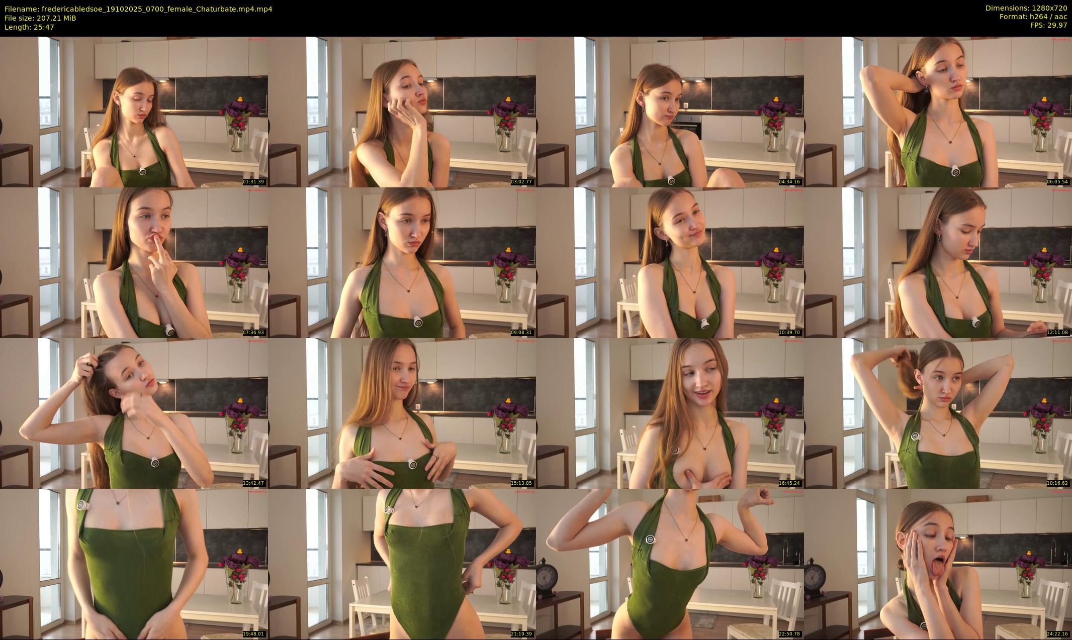 fredericabledsoe — 26 minute Chaturbate female cam show recording, 720p, Oct 19, 2025