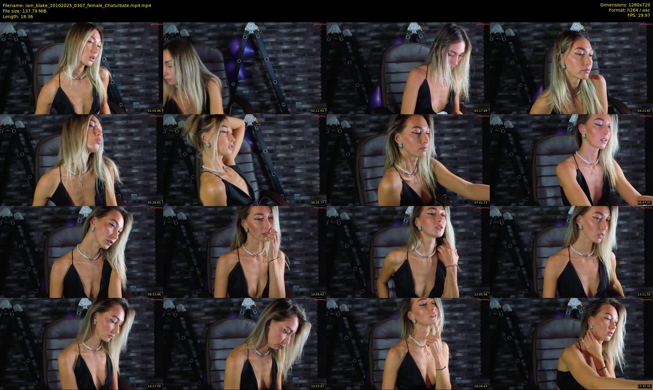iam_blake — 19 minute Chaturbate female cam show recording, 720p, Oct 20, 2025