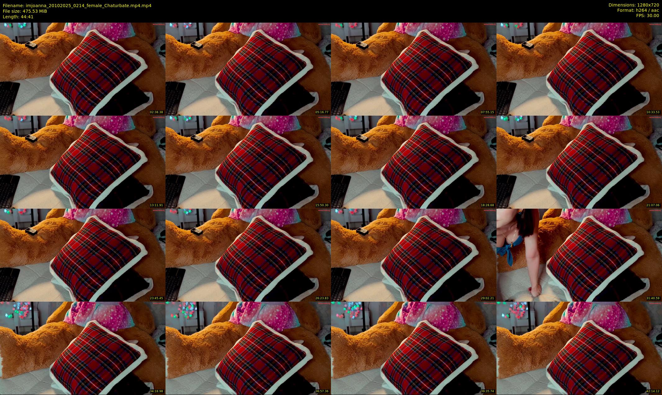 imjoanna — 45 minute Chaturbate female cam show recording, 720p, Oct 20, 2025