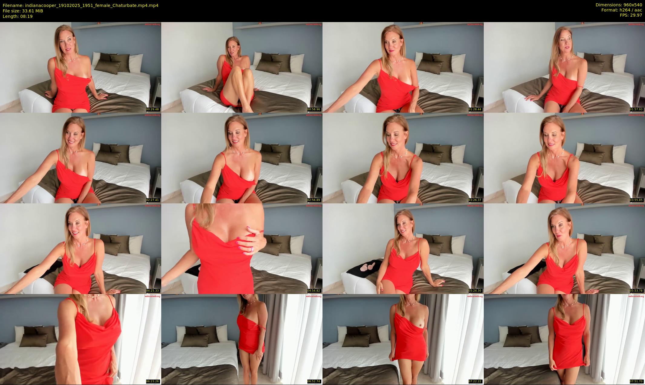 indianacooper — 9 minute Chaturbate female cam show recording, 480p, Oct 19, 2025