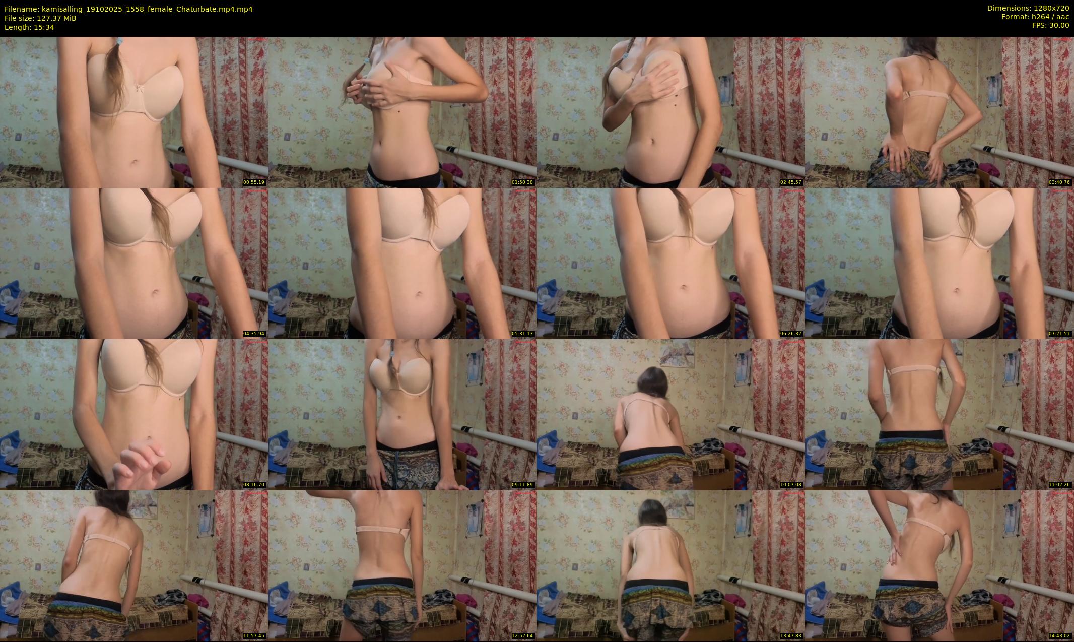 kamisalling — 16 minute Chaturbate female cam show recording, 720p, Oct 19, 2025
