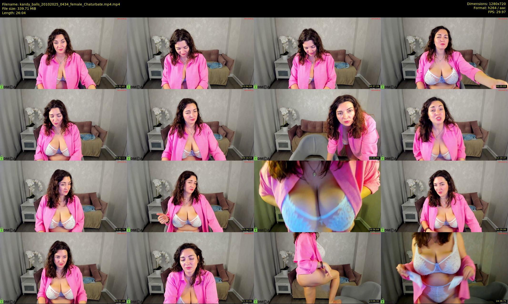 kandy_balls — 27 minute Chaturbate female cam show recording, 720p, Oct 20, 2025