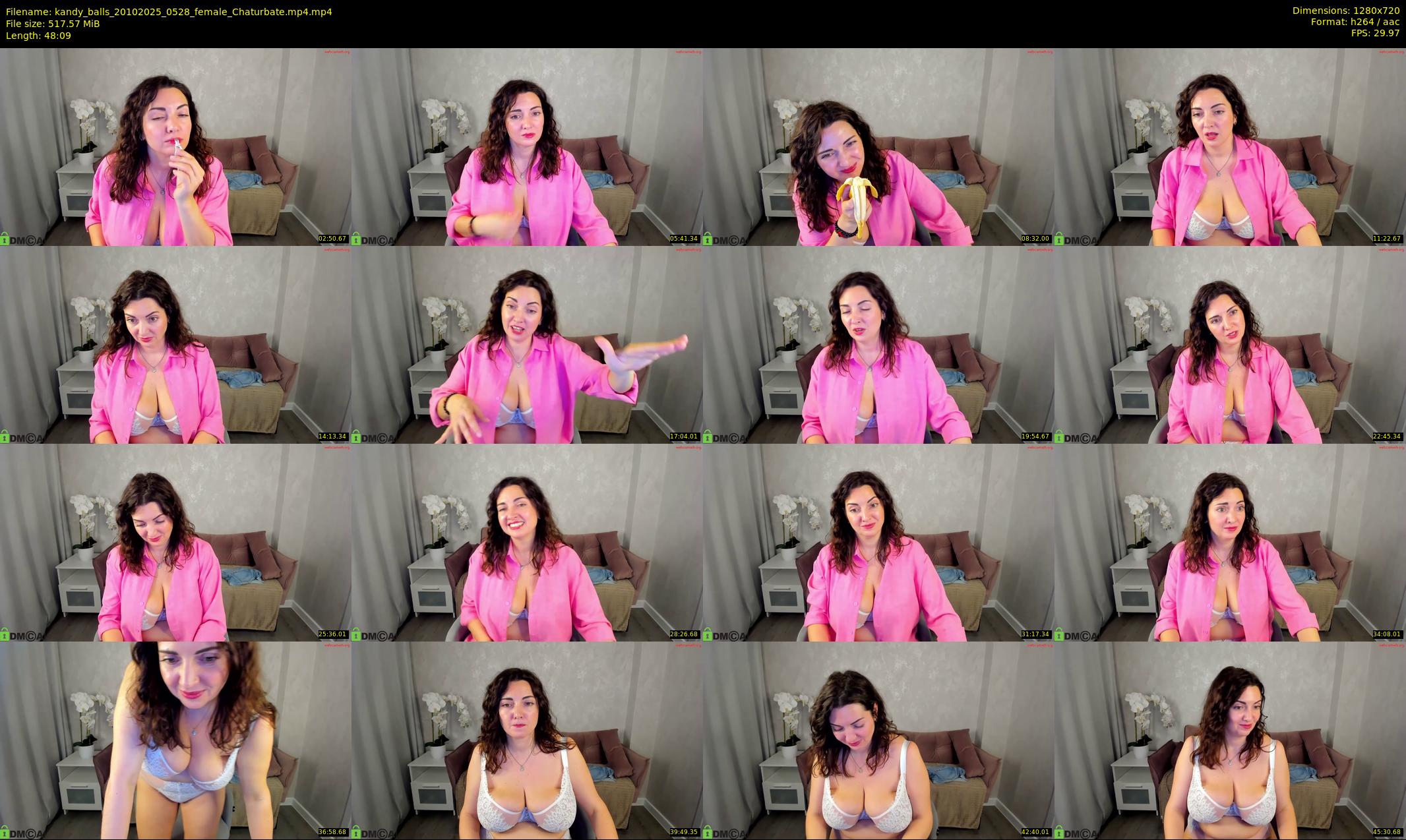 kandy_balls — 49 minute Chaturbate female cam show recording, 720p, Oct 20, 2025