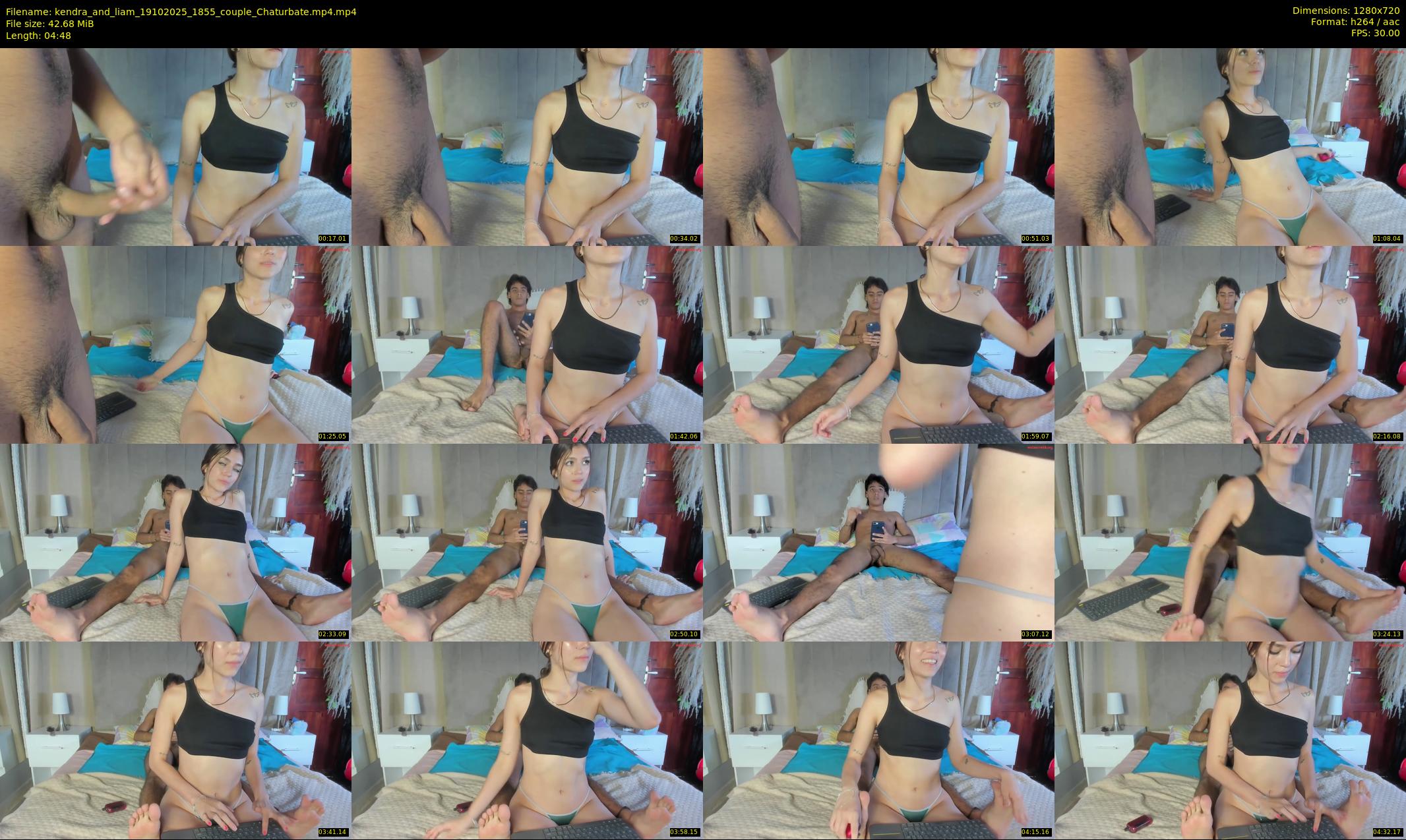 kendra_and_liam — 5 minute Chaturbate couple cam show recording, 720p, Oct 19, 2025