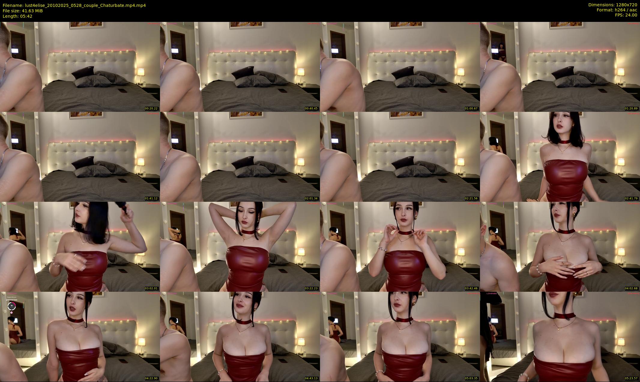 lust4elise — 6 minute Chaturbate couple cam show recording, 720p, Oct 20, 2025