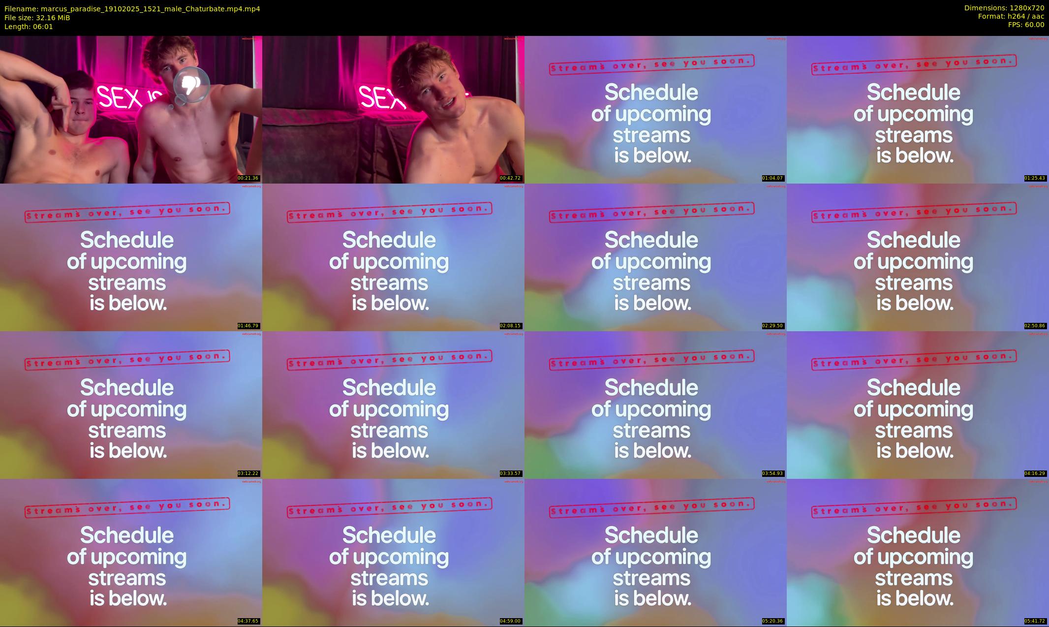 marcus_paradise — 7 minute Chaturbate male cam show recording, 720p, Oct 19, 2025