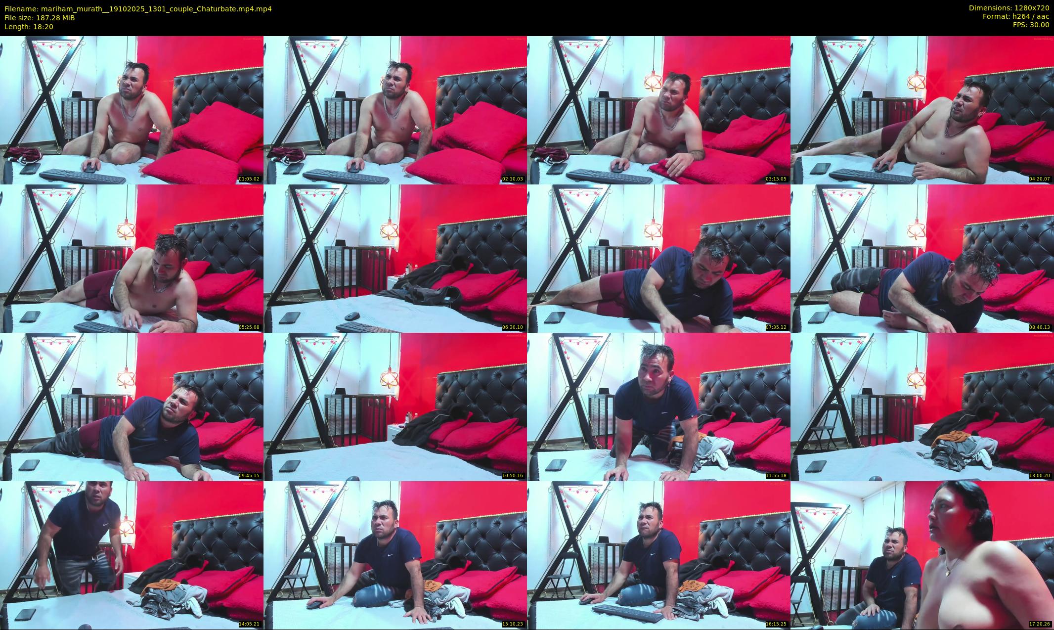 mariham_murath_ — 19 minute Chaturbate couple cam show recording, 720p, Oct 19, 2025