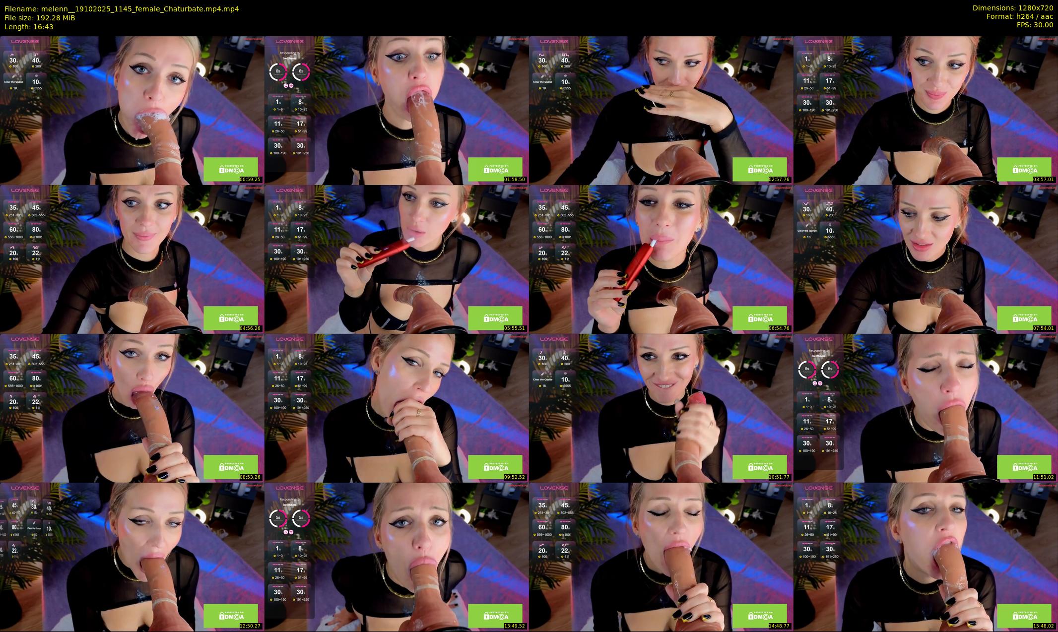 melenn_ — 17 minute Chaturbate female cam show recording, 720p, Oct 19, 2025