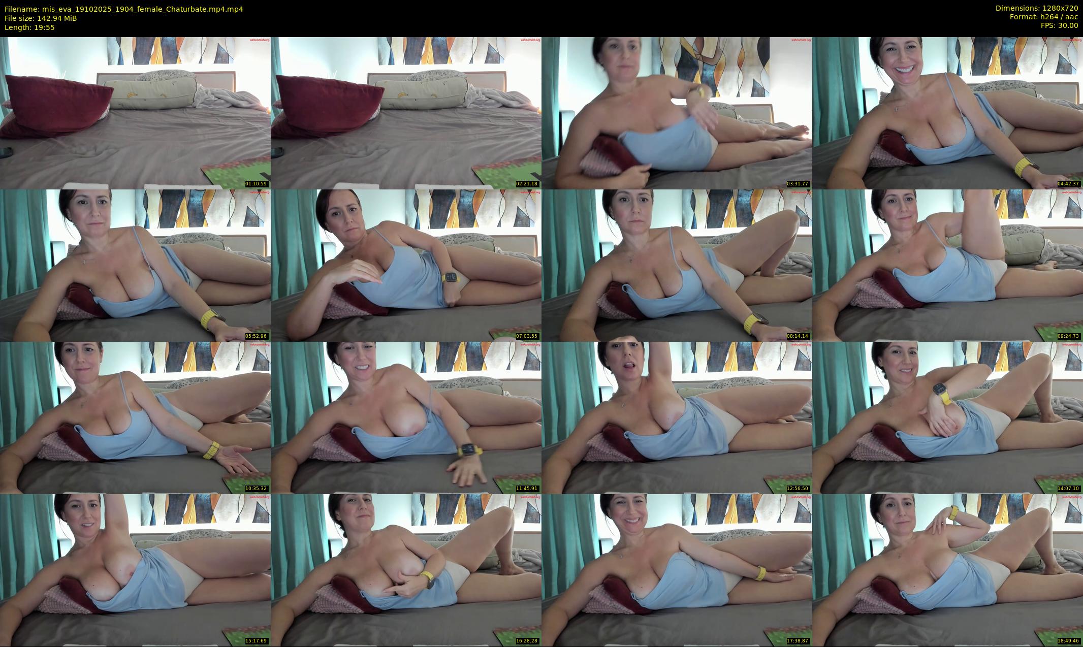 mis_eva — 20 minute Chaturbate female cam show recording, 720p, Oct 19, 2025