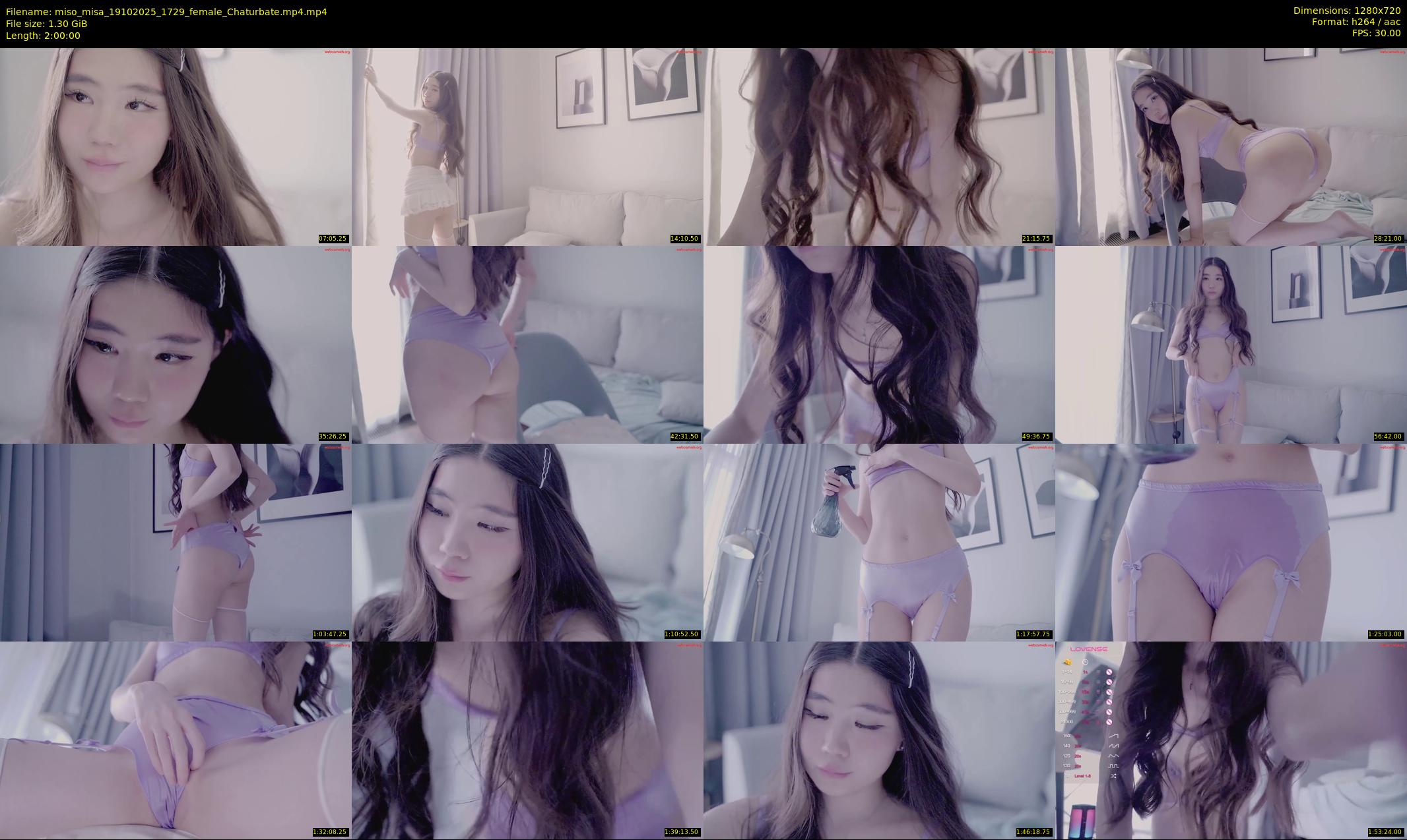 miso_misa — 120 minute Chaturbate female cam show recording, 720p, Oct 19, 2025