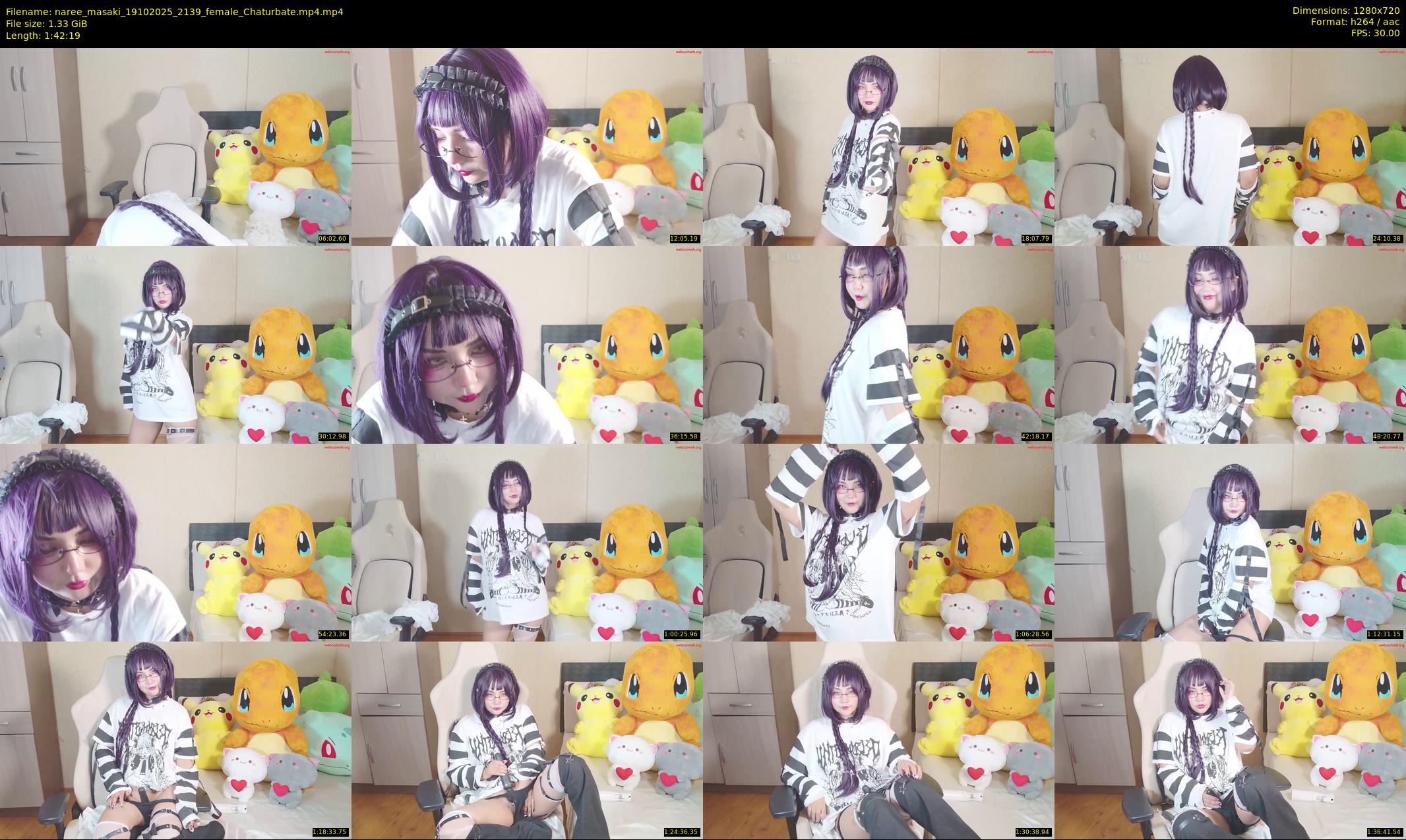 naree_masaki — 103 minute Chaturbate female cam show recording, 720p, Oct 19, 2025
