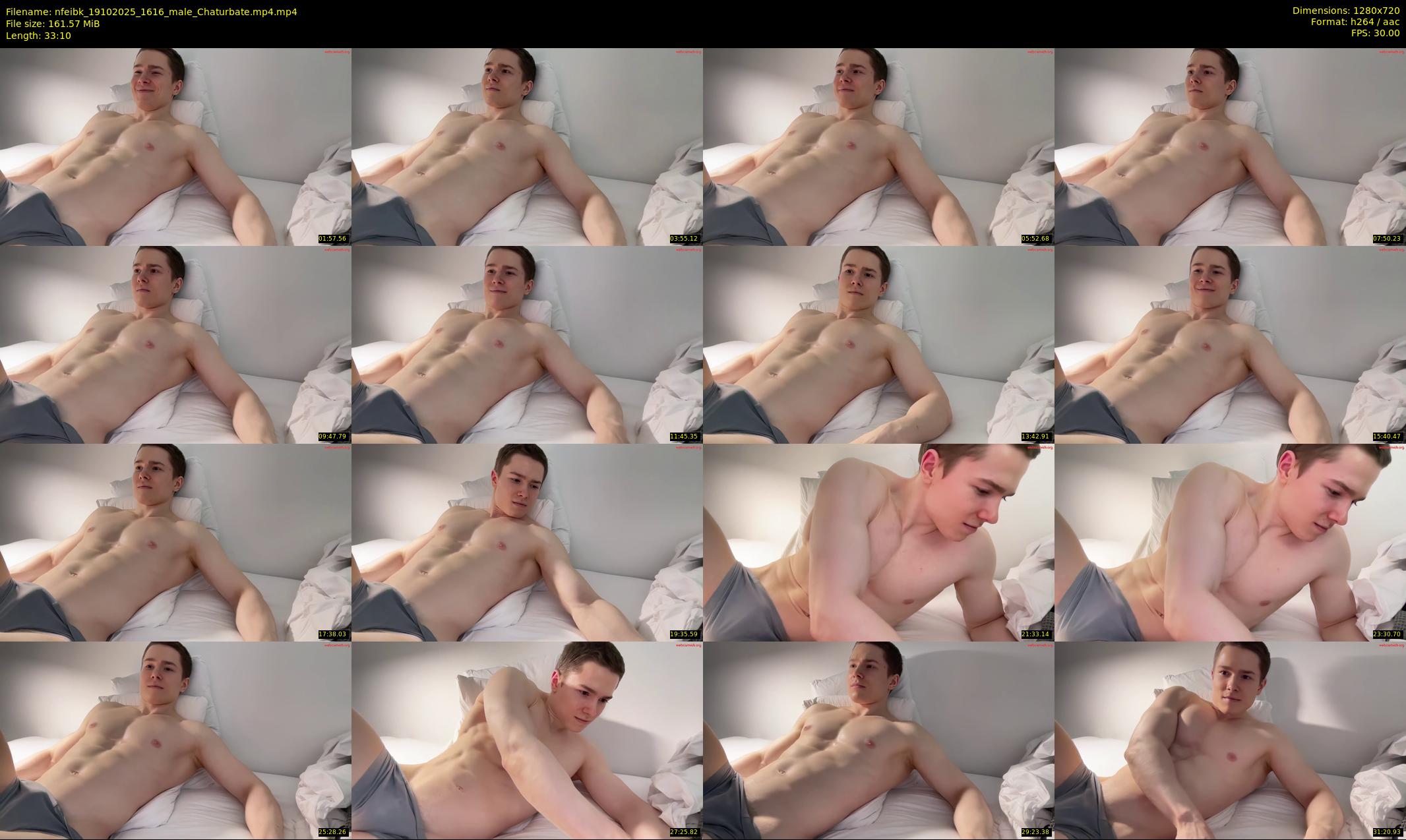 nfeibk — 34 minute Chaturbate male cam show recording, 720p, Oct 19, 2025