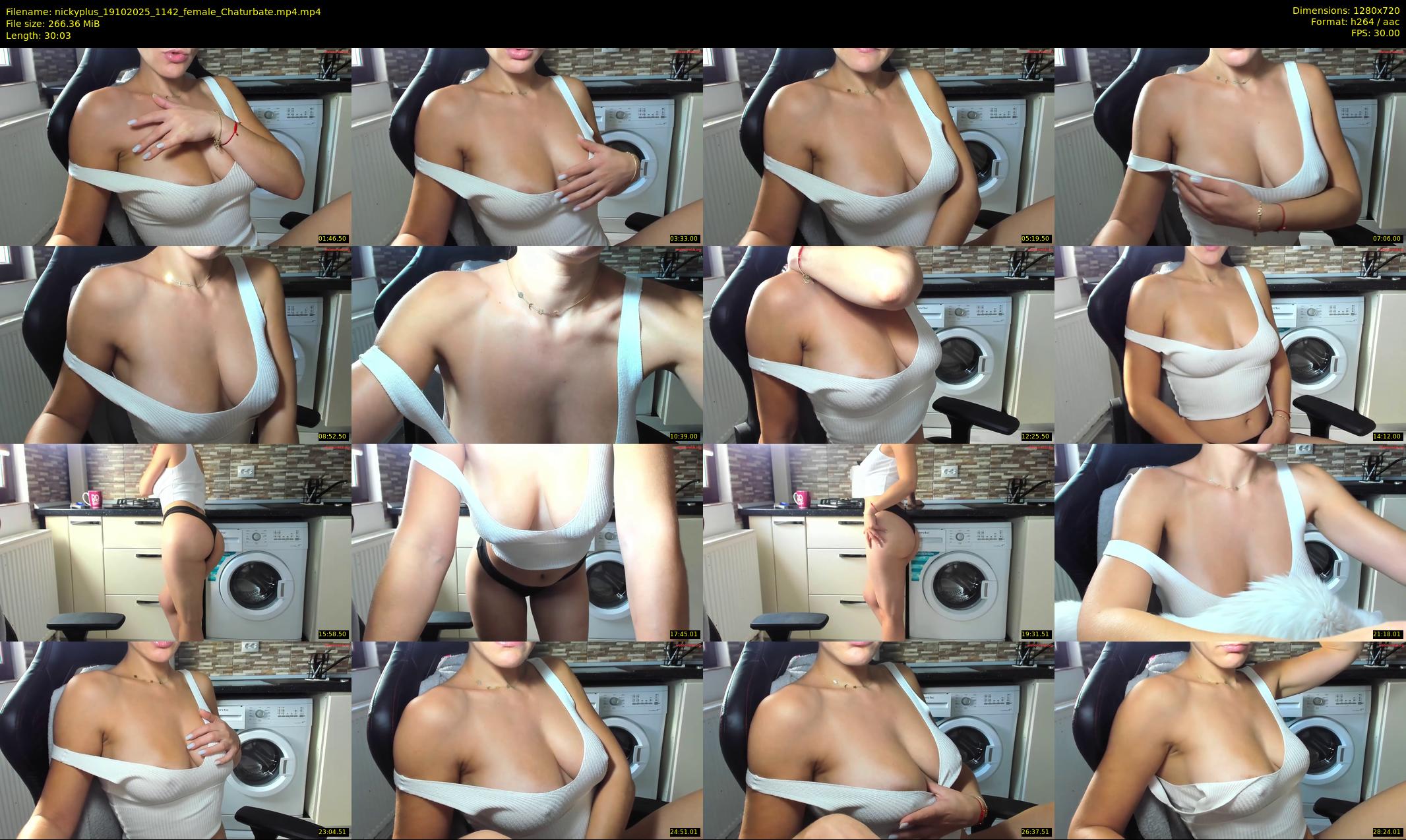 nickyplus — 31 minute Chaturbate couple cam show recording, 720p, Oct 19, 2025