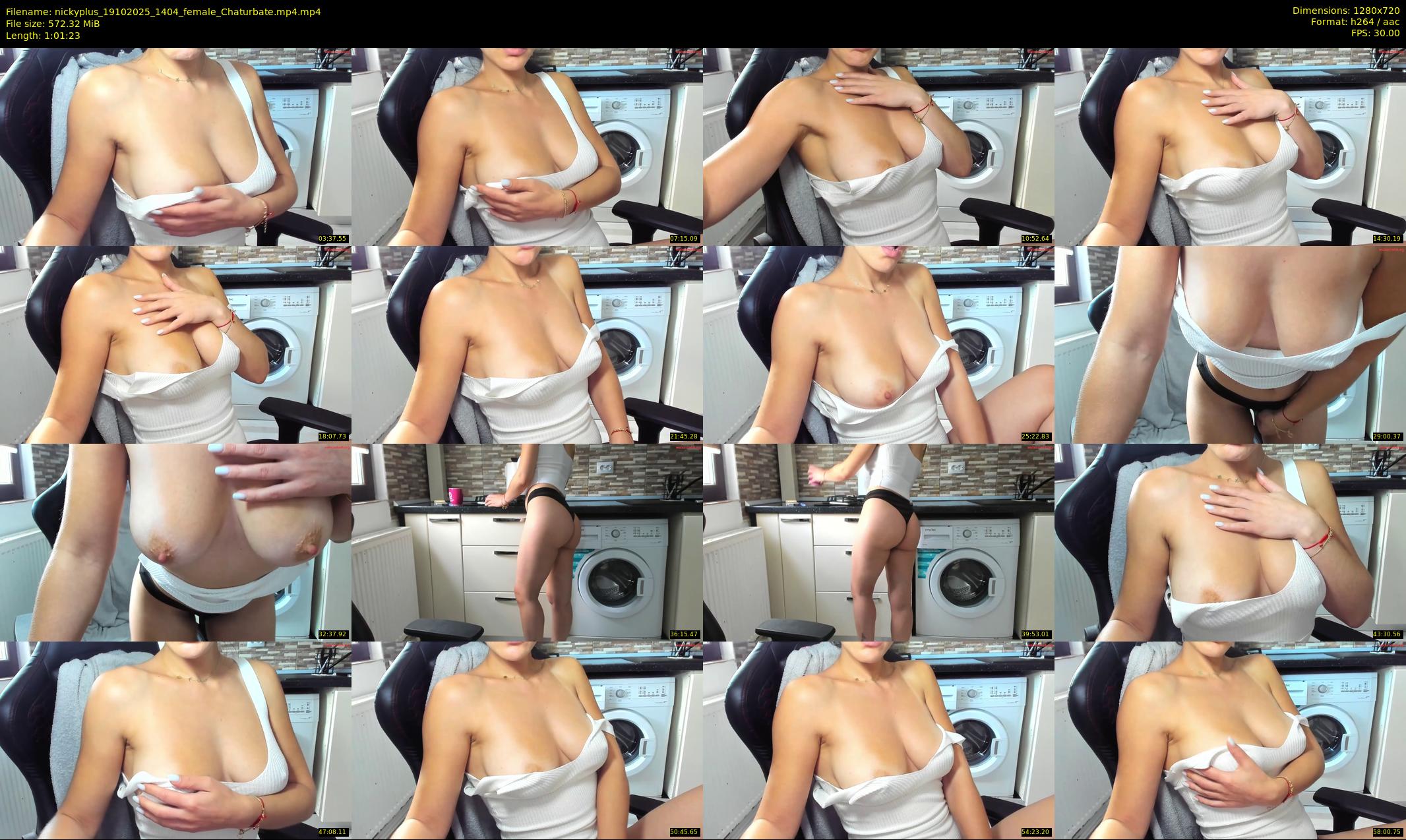 nickyplus — 62 minute Chaturbate couple cam show recording, 720p, Oct 19, 2025