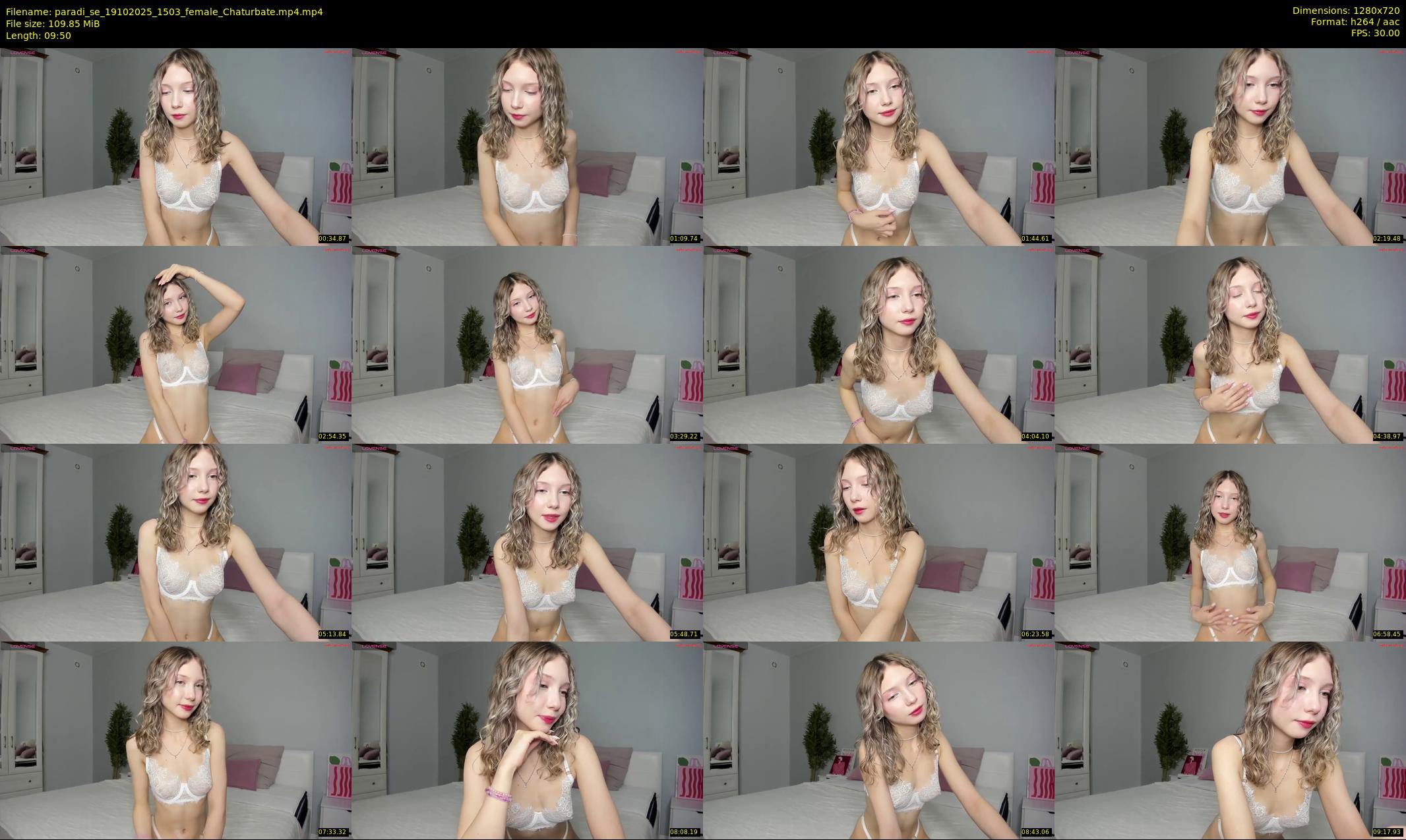 paradi_se — 10 minute Chaturbate female cam show recording, 720p, Oct 19, 2025
