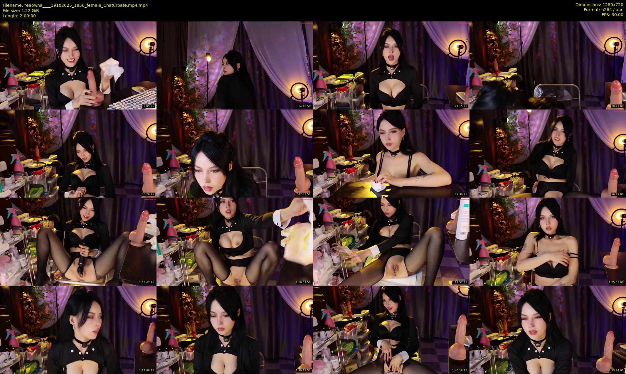 reaowna___ — 120 minute Chaturbate female cam show recording, 720p, Oct 19, 2025
