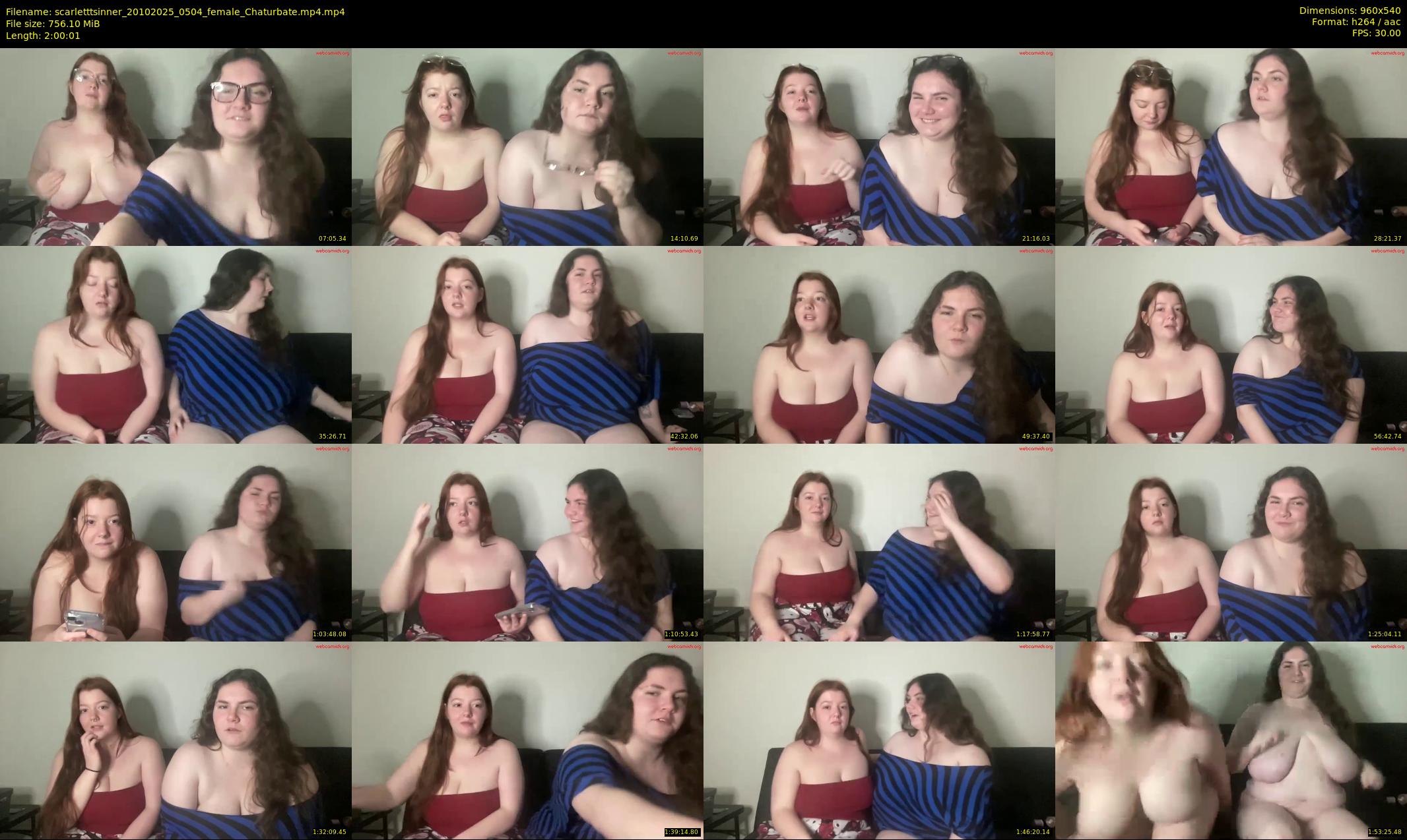 scarletttsinner — 121 minute Chaturbate female cam show recording, 480p, Oct 20, 2025