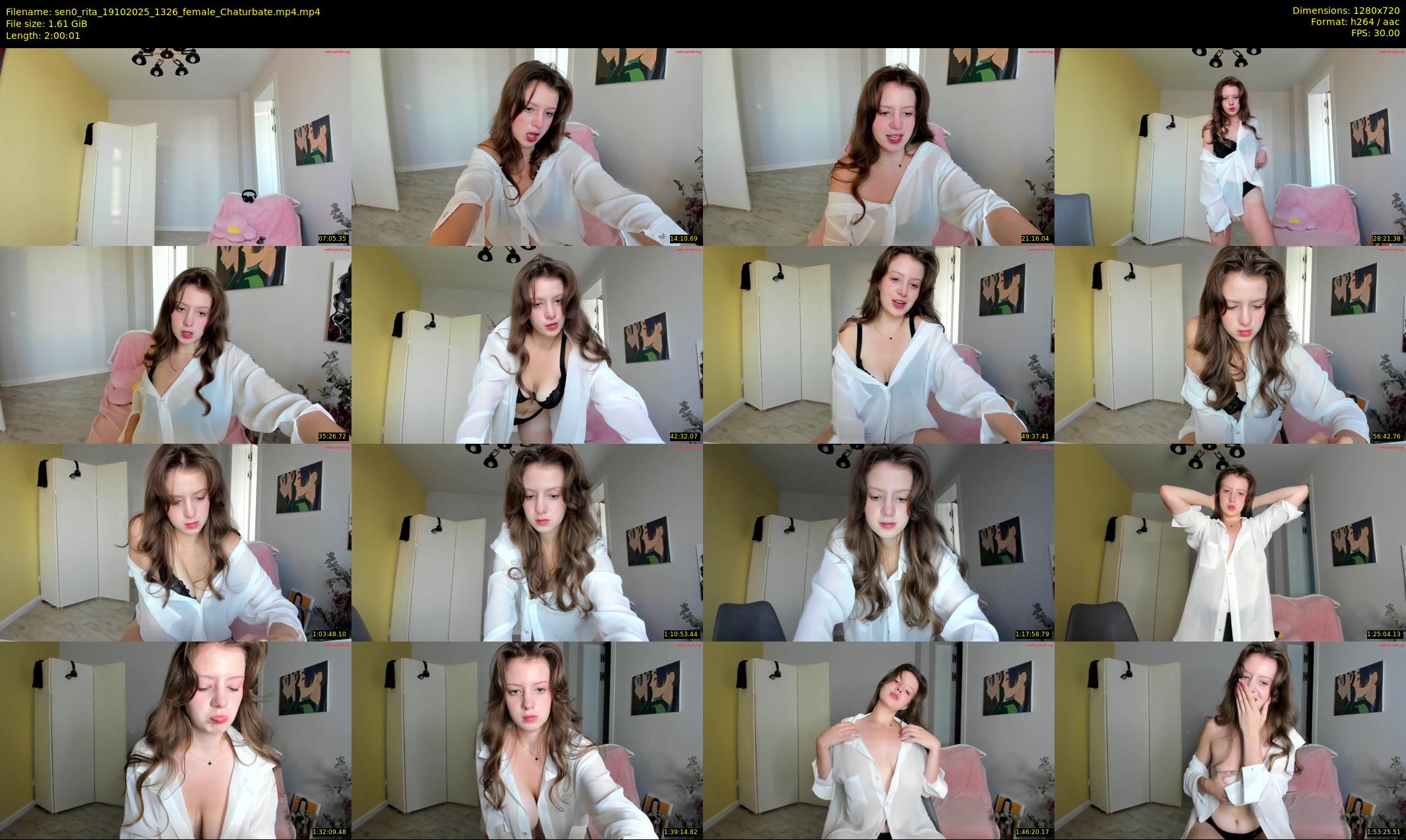 sen0_rita — 121 minute Chaturbate couple cam show recording, 720p, Oct 19, 2025