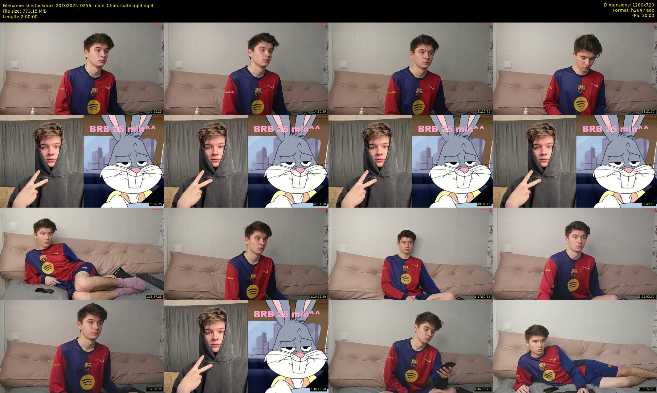 sherlockmax — 120 minute Chaturbate male cam show recording, 720p, Oct 20, 2025