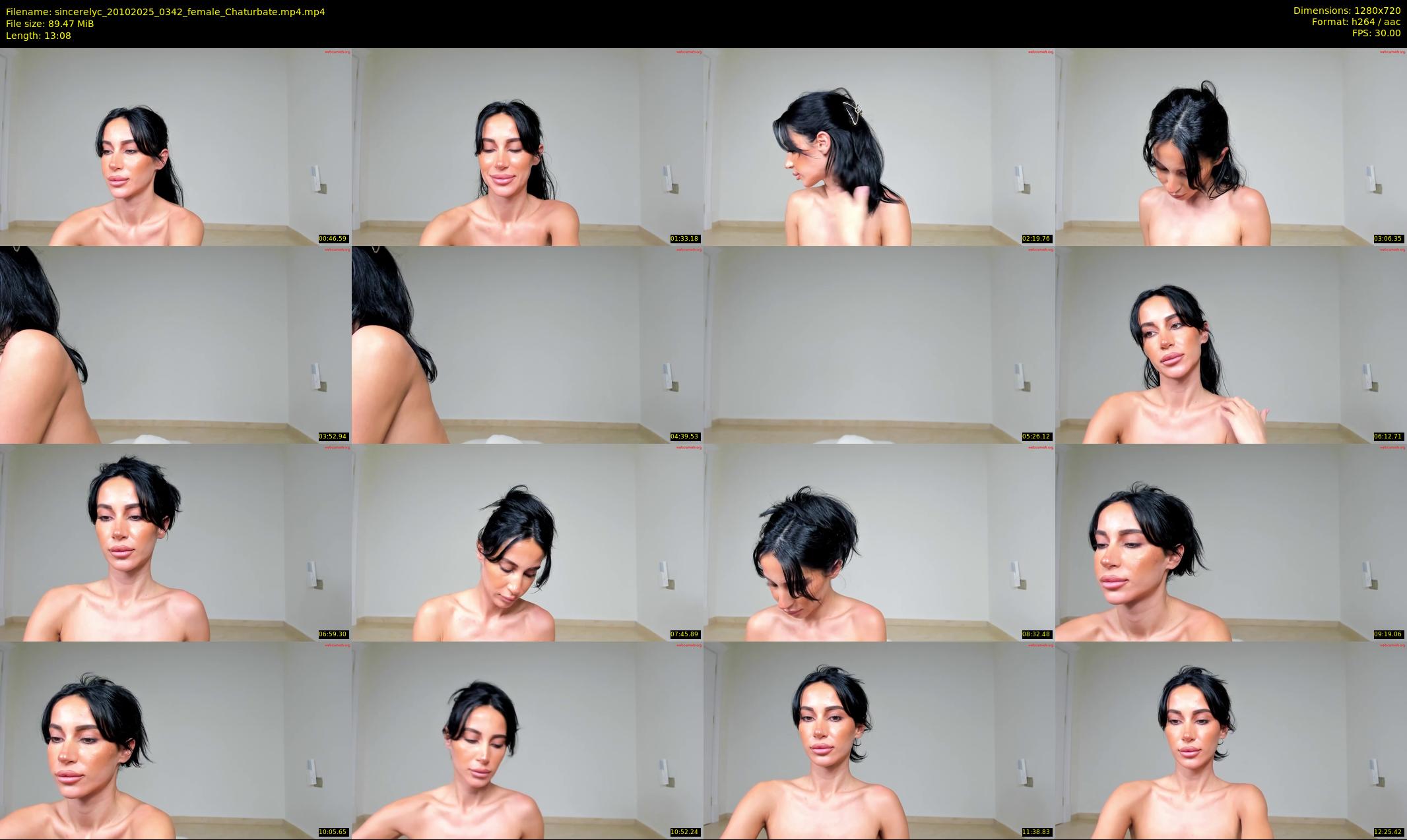 sincerelyc — 14 minute Chaturbate female cam show recording, 720p, Oct 20, 2025