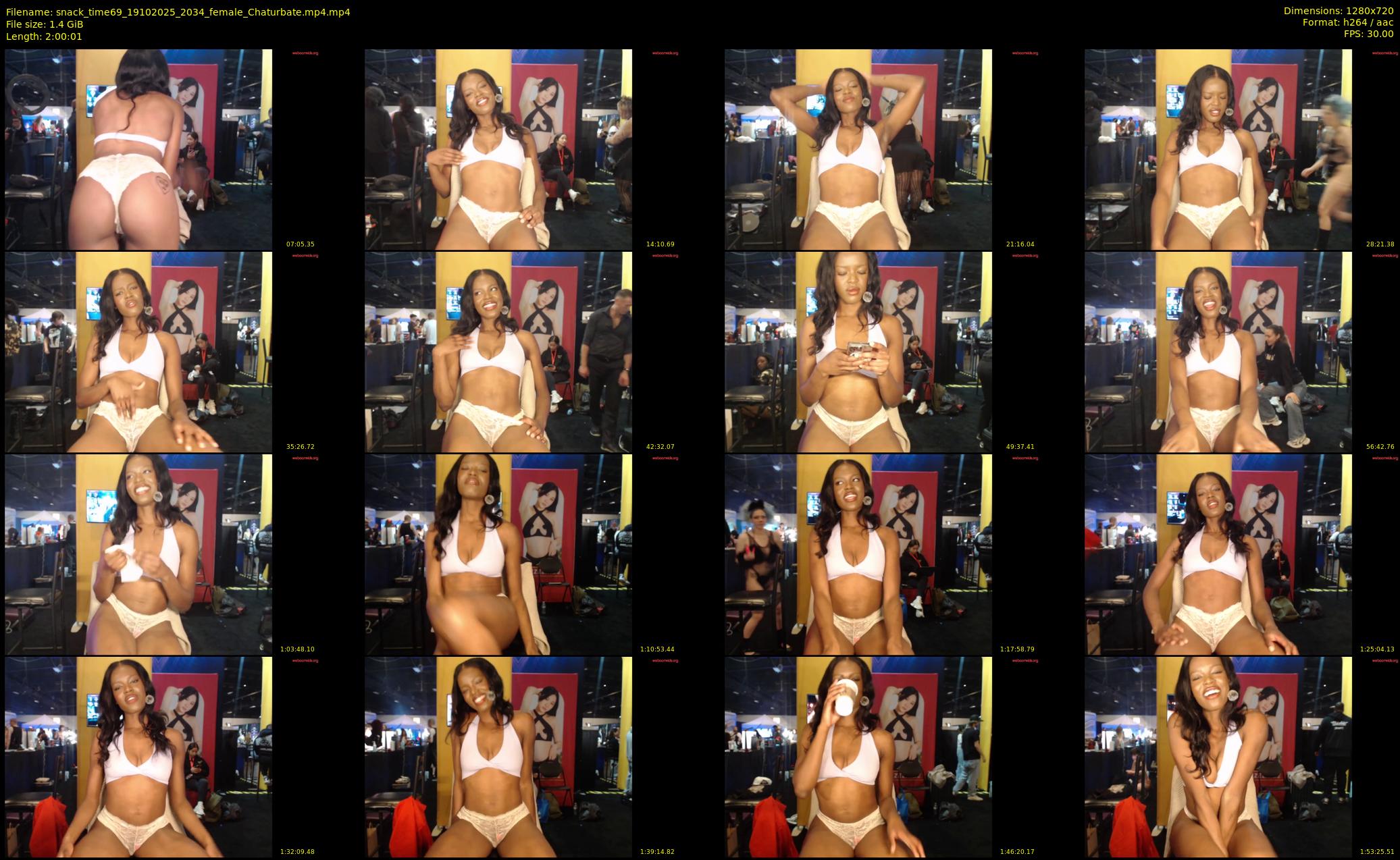 snack_time69 — 121 minute Chaturbate couple cam show recording, 720p, Oct 19, 2025