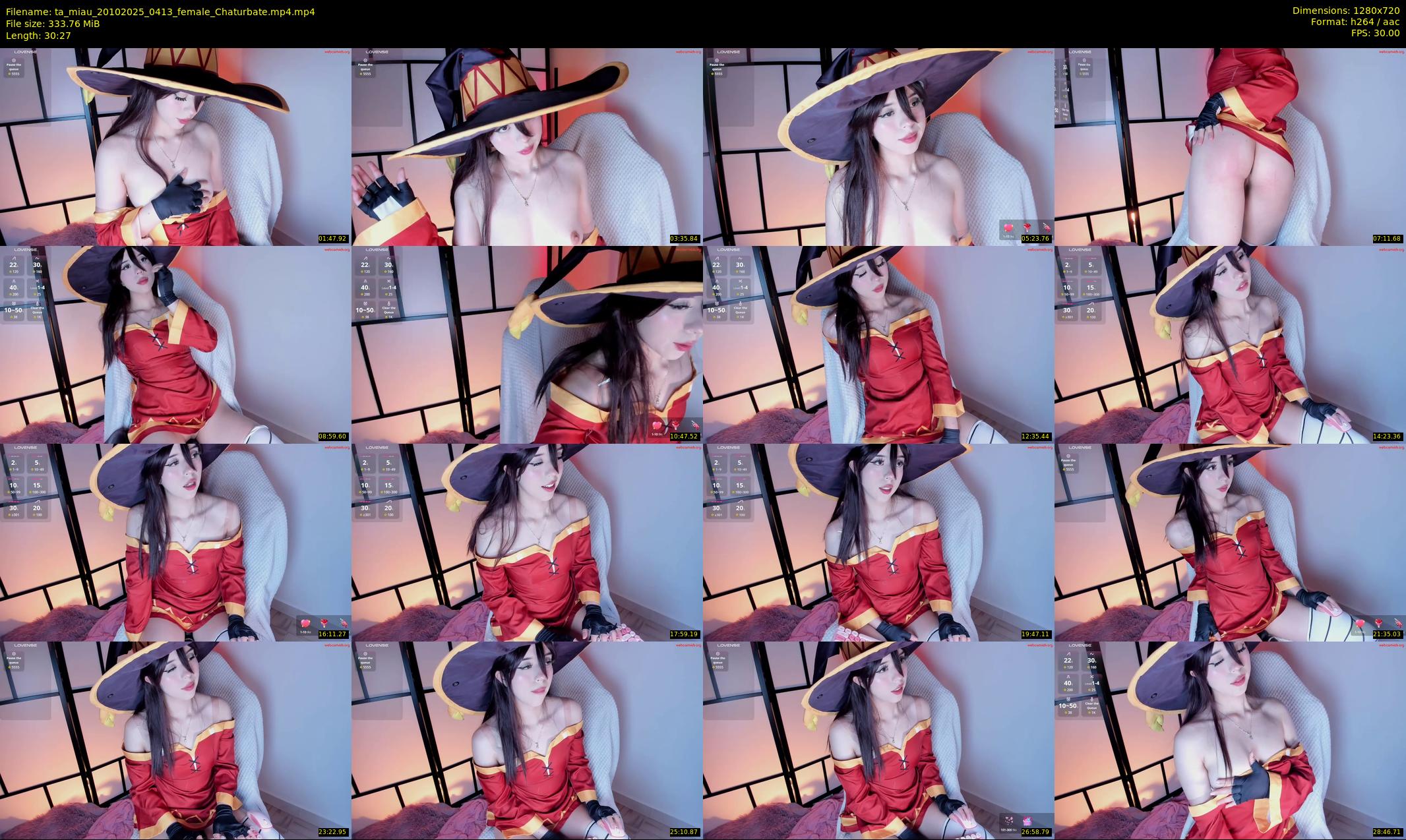 ta_miau — 31 minute Chaturbate female cam show recording, 720p, Oct 20, 2025