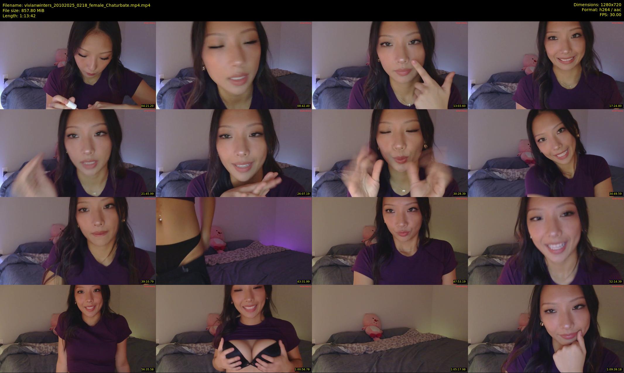 vivianwinters — 74 minute Chaturbate female cam show recording, 720p, Oct 20, 2025