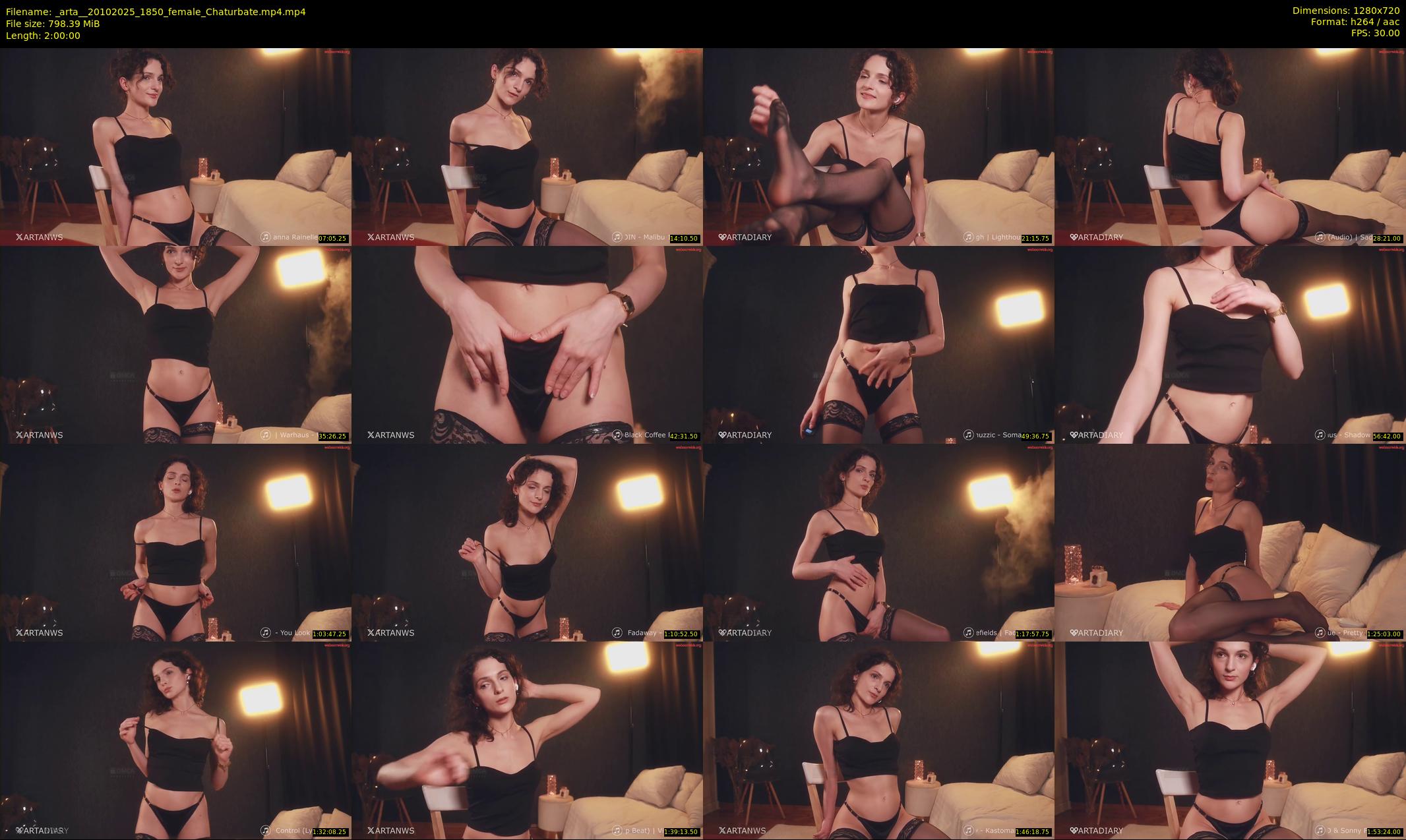 _arta_ — 120 minute Chaturbate female cam show recording, 720p, Oct 20, 2025
