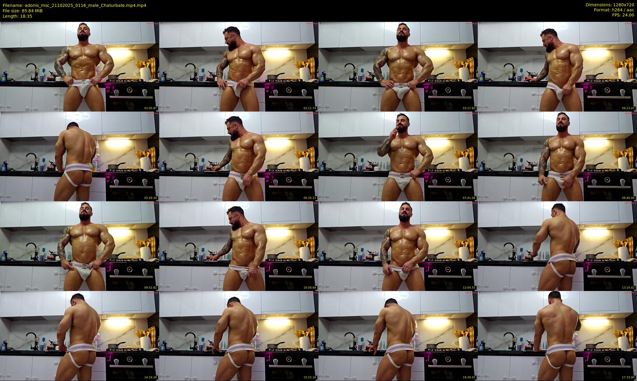 adonis_msc — 19 minute Chaturbate male cam show recording, 720p, Oct 21, 2025