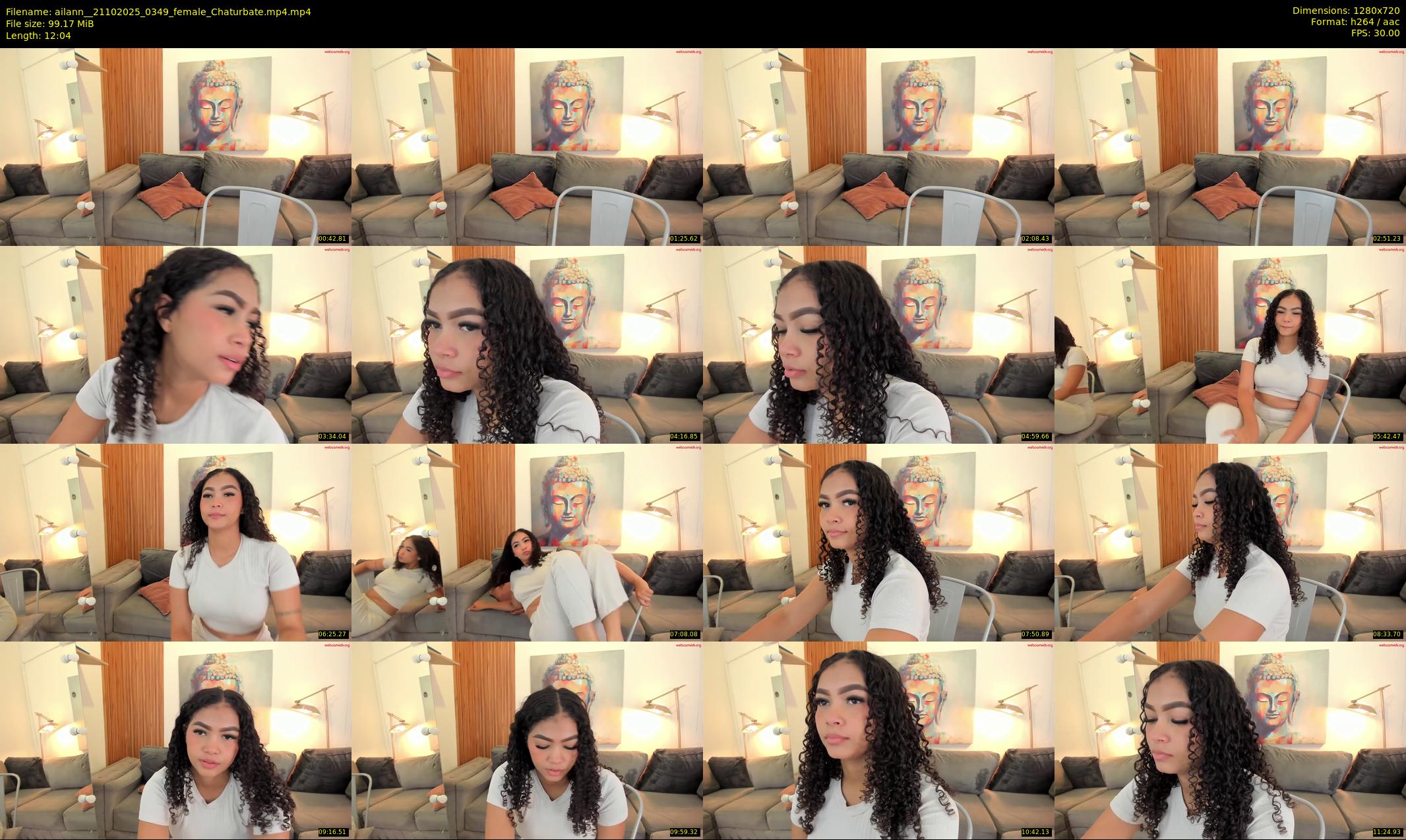 ailann_ — 13 minute Chaturbate female cam show recording, 720p, Oct 21, 2025