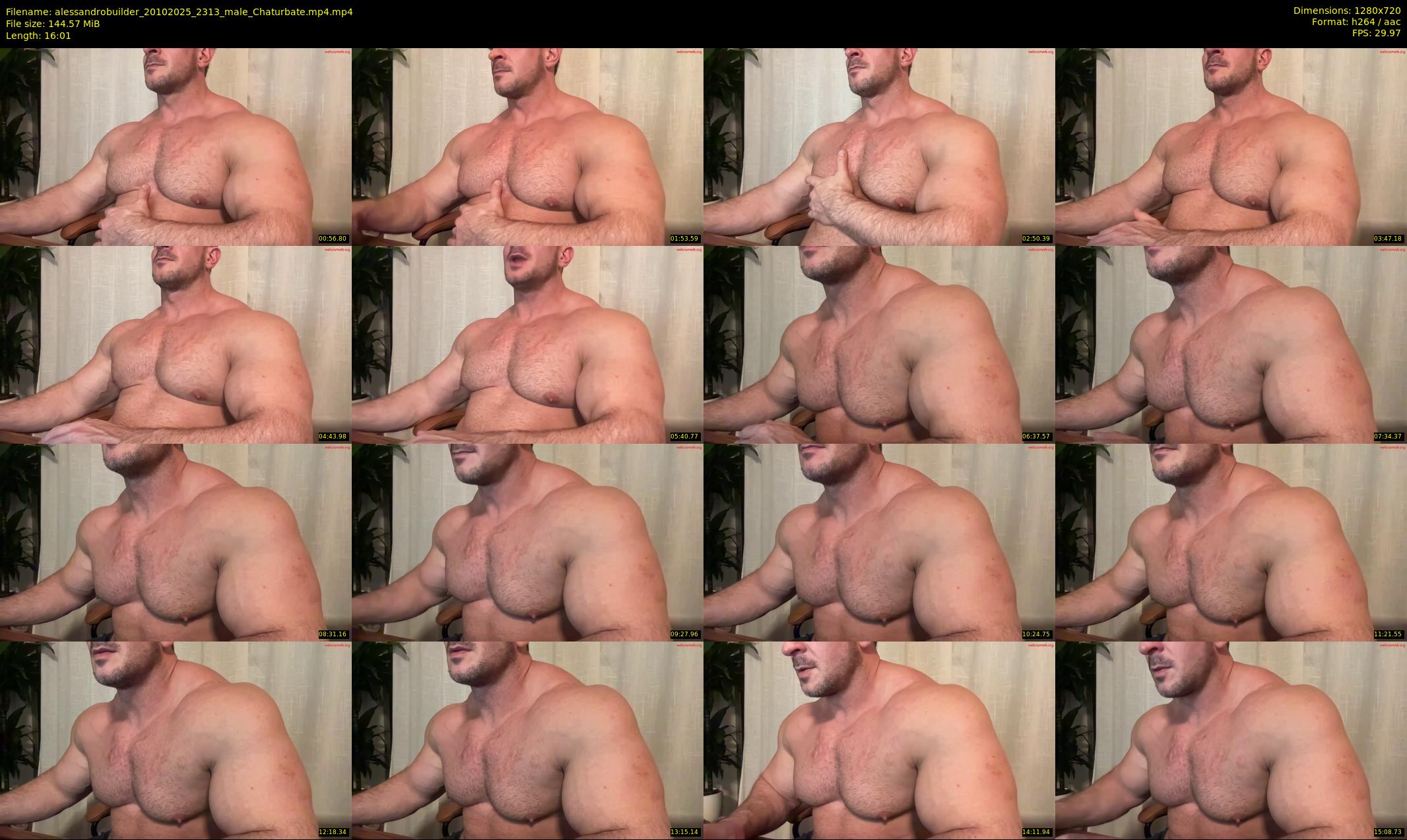 alessandrobuilder — 17 minute Chaturbate couple cam show recording, 720p, Oct 20, 2025