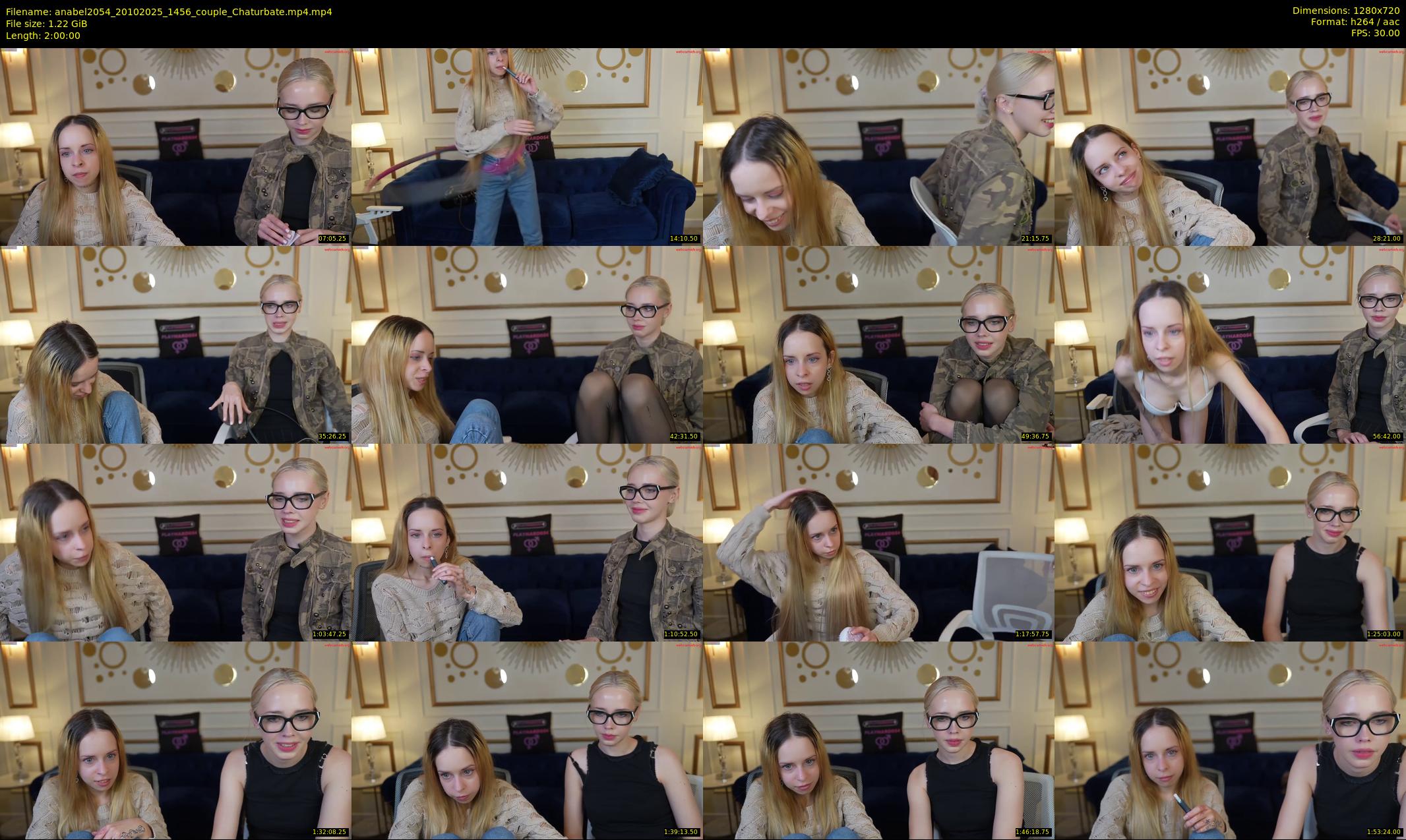 anabel2054 — 120 minute Chaturbate female cam show recording, 720p, Oct 20, 2025
