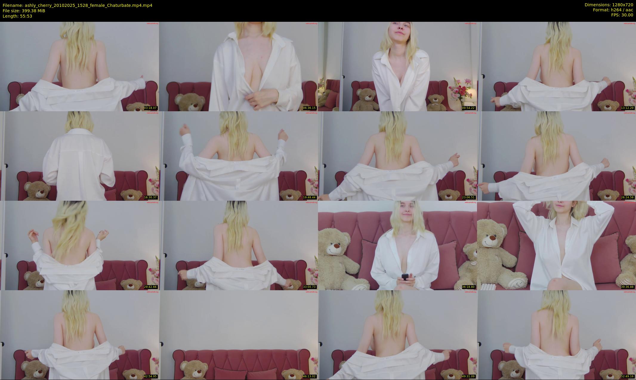 ashly_cherry — 56 minute Chaturbate female cam show recording, 720p, Oct 20, 2025