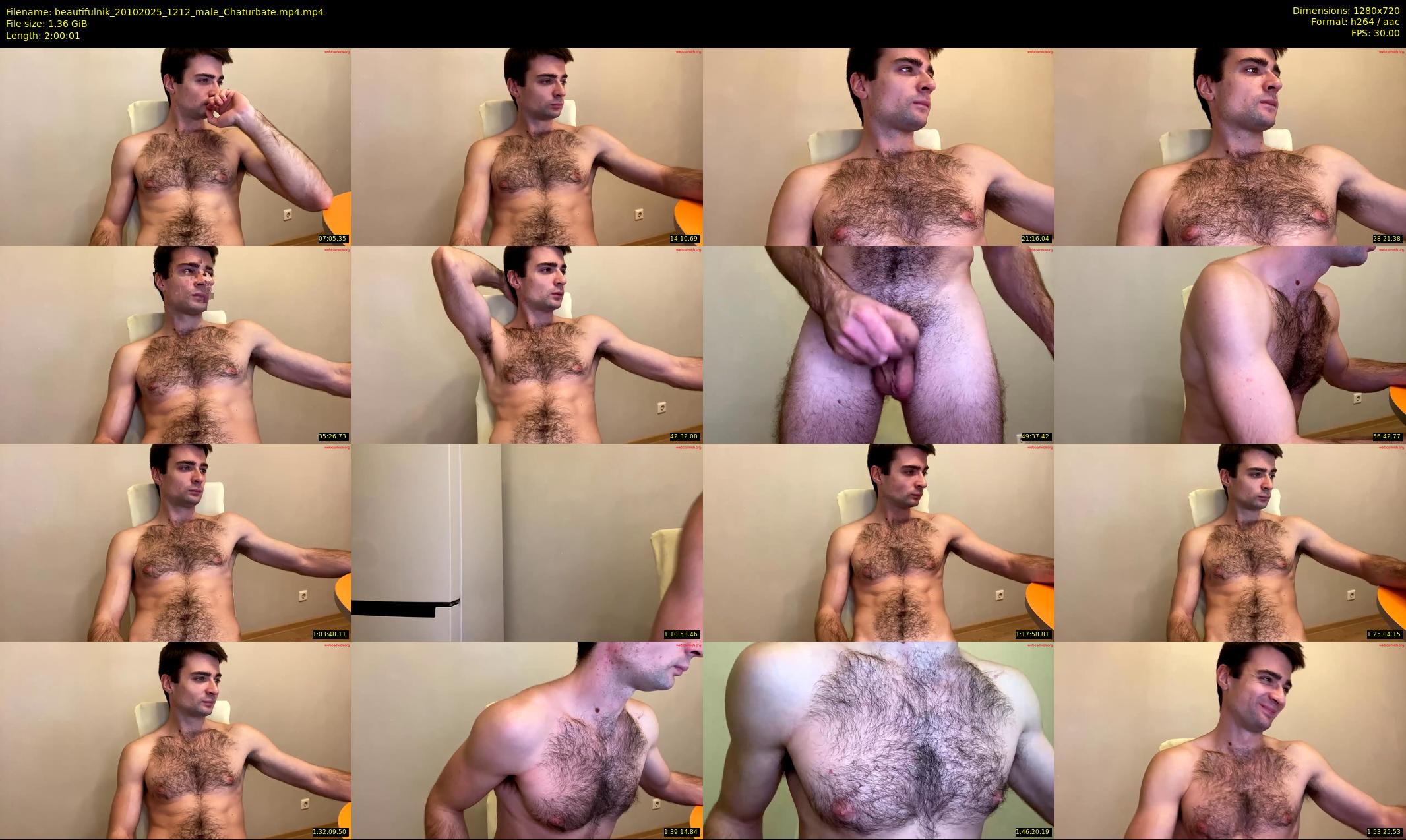 beautifulnik — 121 minute Chaturbate male cam show recording, 720p, Oct 20, 2025