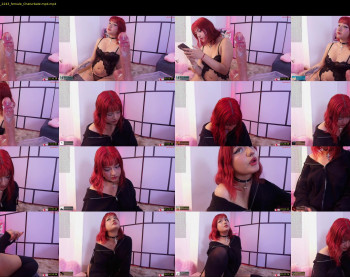 black_cryystal — 45 minute Chaturbate female cam show recording, 720p, Oct 20, 2025