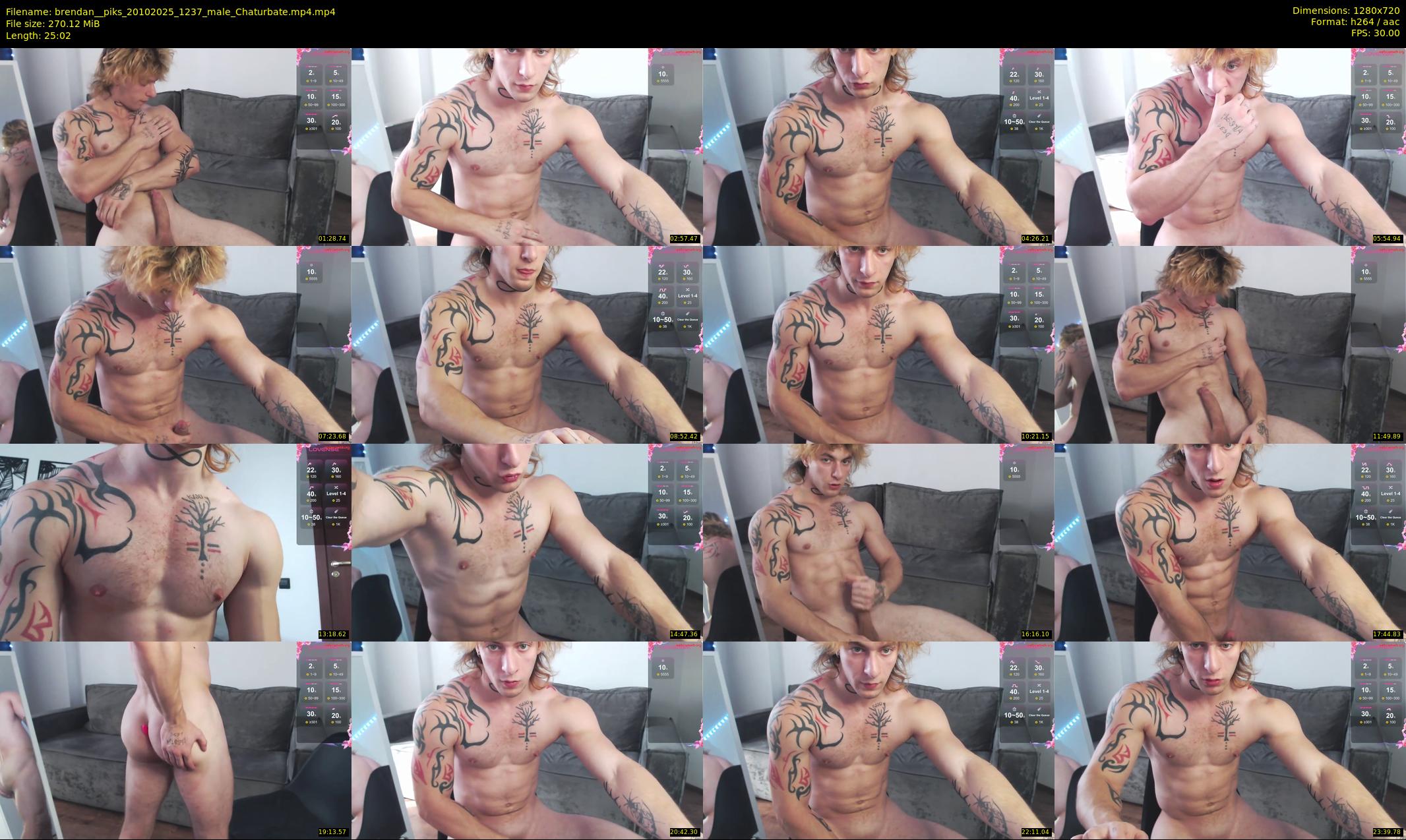 brendan__piks — 26 minute Chaturbate male cam show recording, 720p, Oct 20, 2025