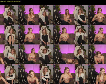 bright_diamonds_054 — 13 minute Chaturbate couple cam show recording, 720p, Oct 20, 2025