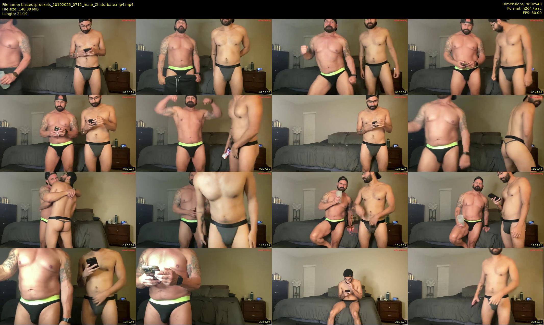 bustedsprockets — 25 minute Chaturbate male cam show recording, 480p, Oct 20, 2025