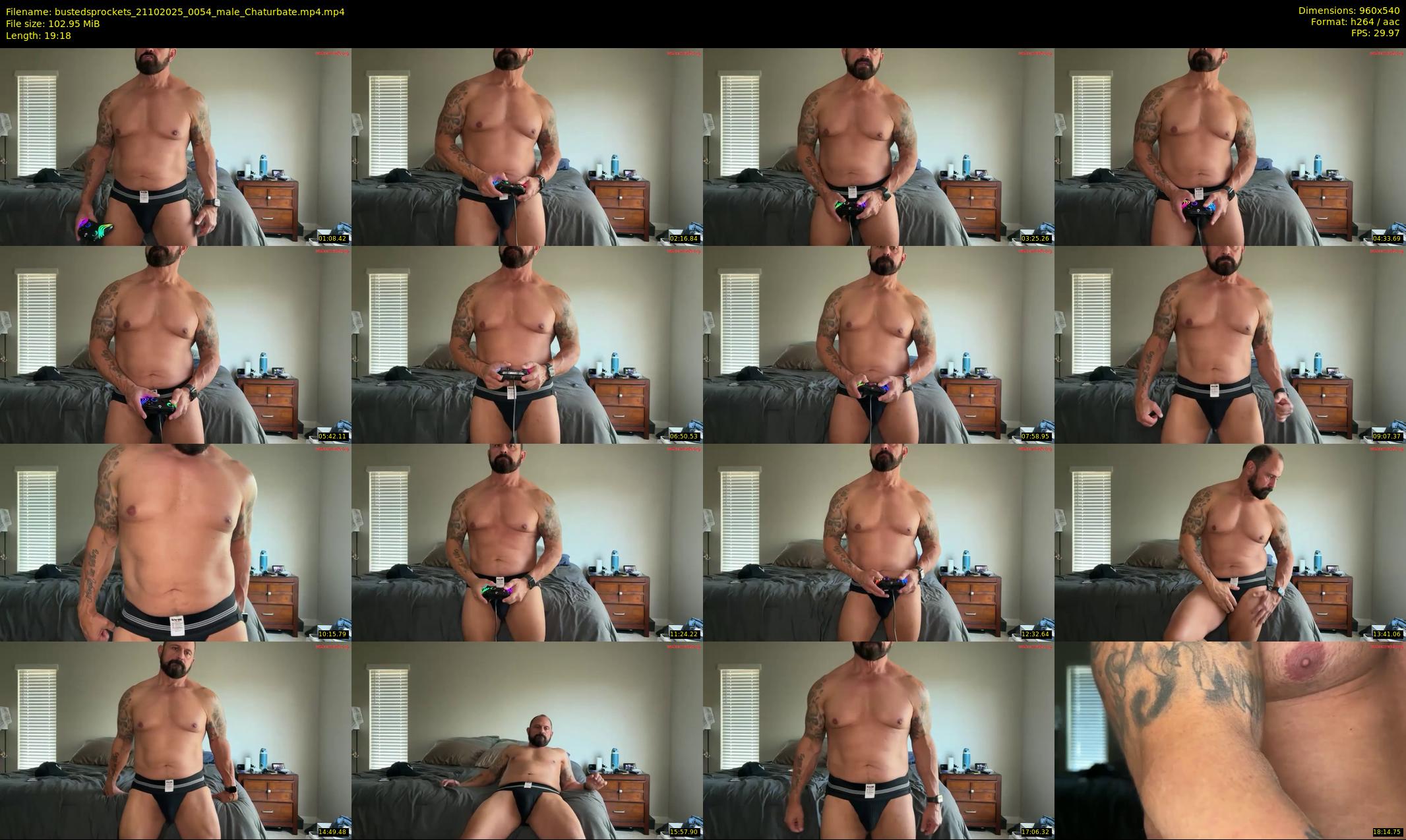 bustedsprockets — 20 minute Chaturbate male cam show recording, 480p, Oct 21, 2025
