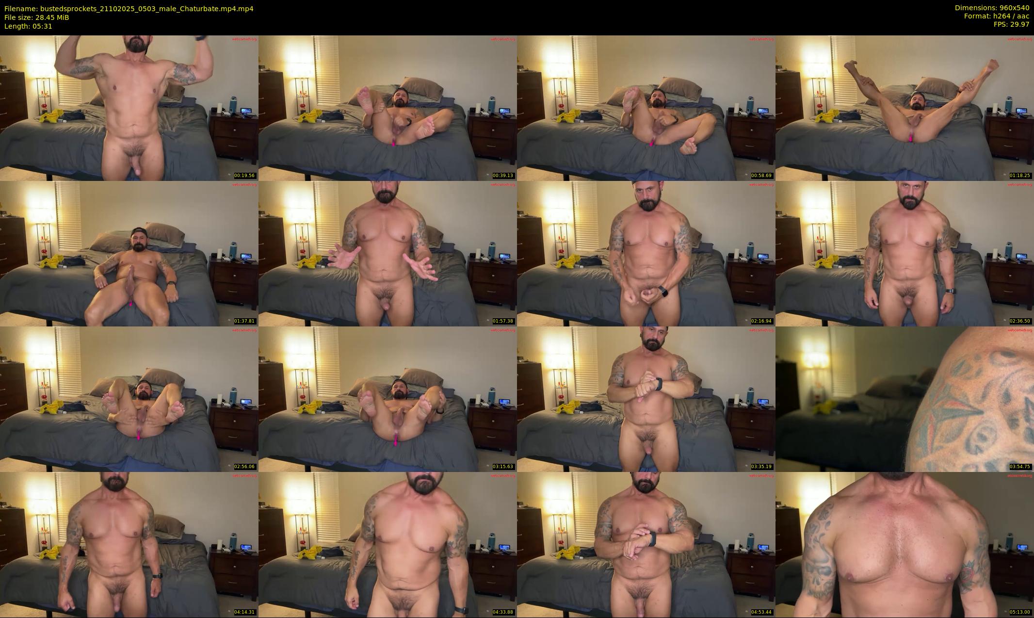 bustedsprockets — 6 minute Chaturbate male cam show recording, 480p, Oct 21, 2025