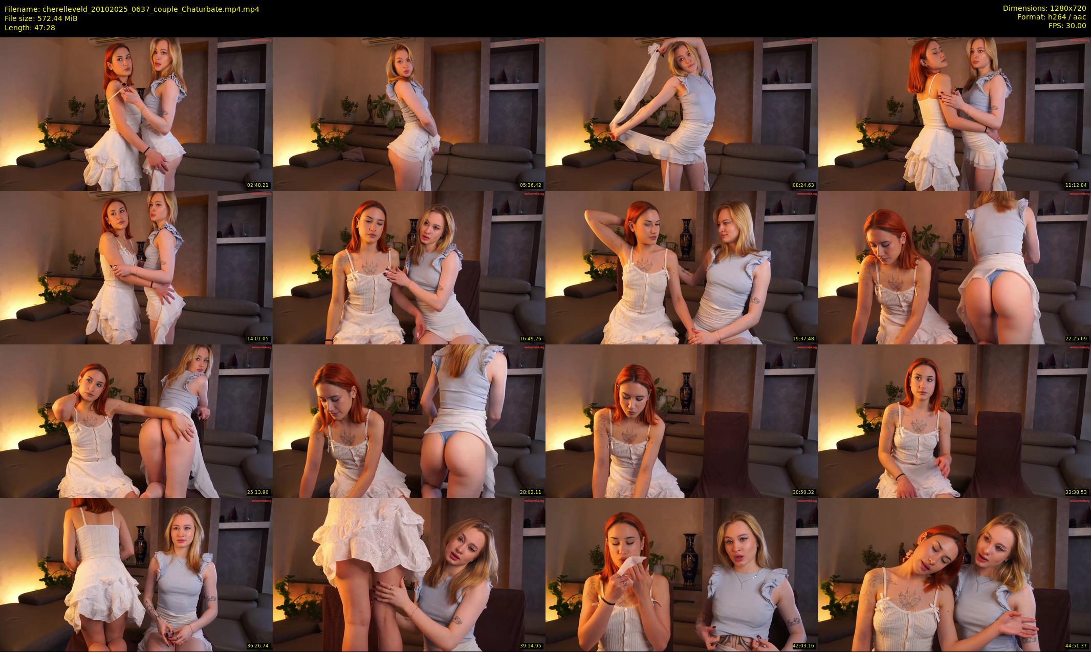 cherelleveld — 48 minute Chaturbate female cam show recording, 720p, Oct 20, 2025