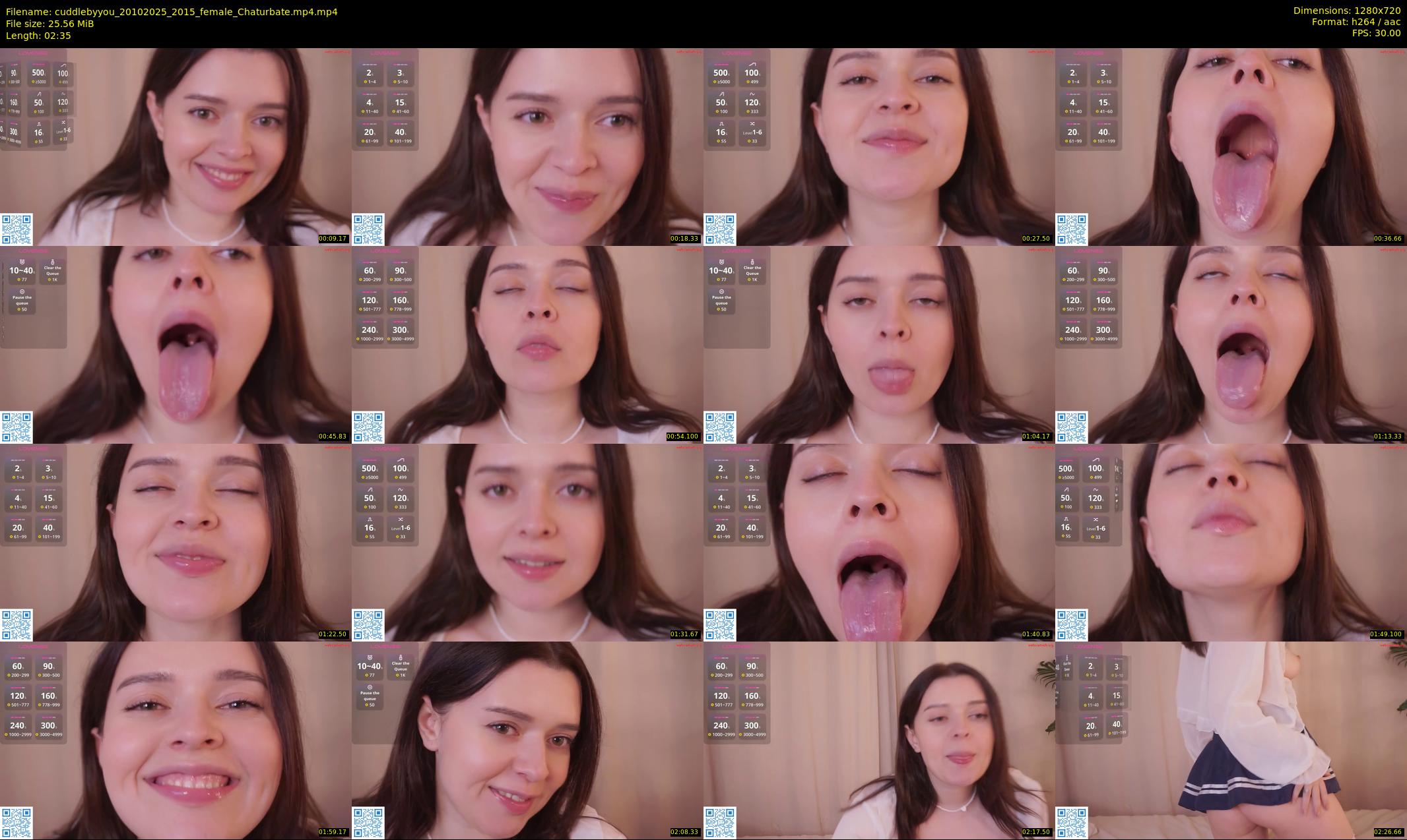 cuddlebyyou — 3 minute Chaturbate female cam show recording, 720p, Oct 20, 2025