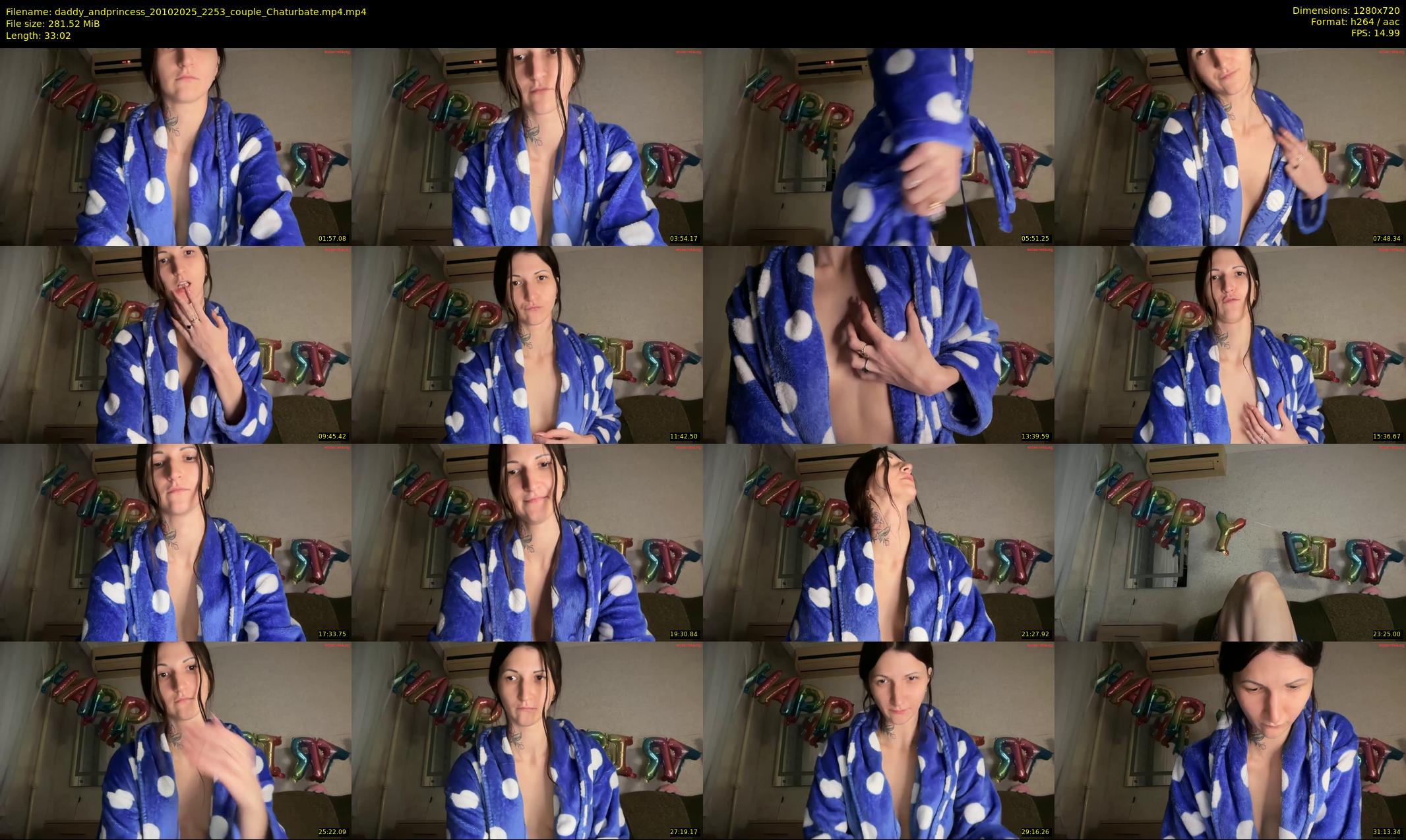 daddy_andprincess — 34 minute Chaturbate couple cam show recording, 720p, Oct 20, 2025