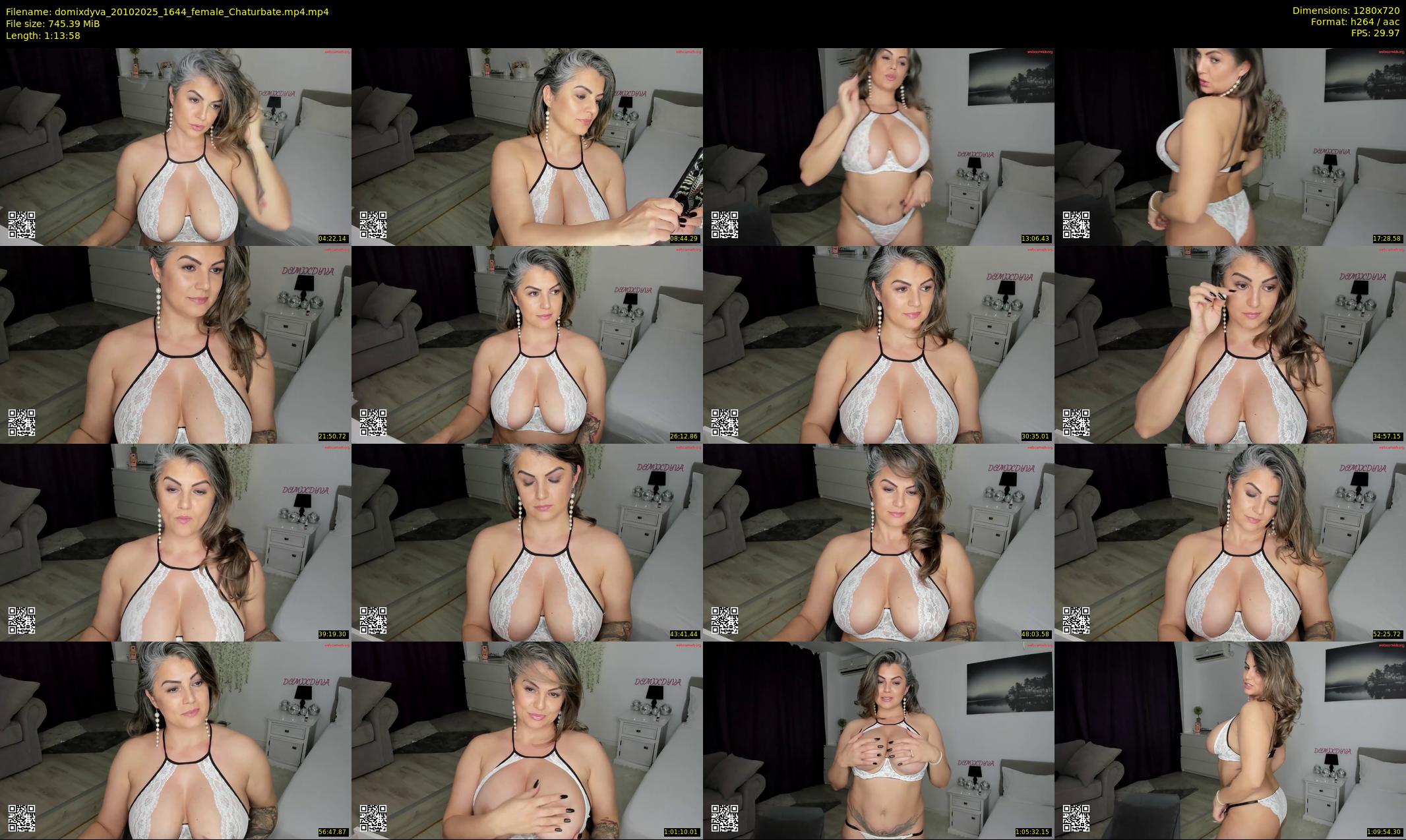 domixdyva — 74 minute Chaturbate female cam show recording, 720p, Oct 20, 2025