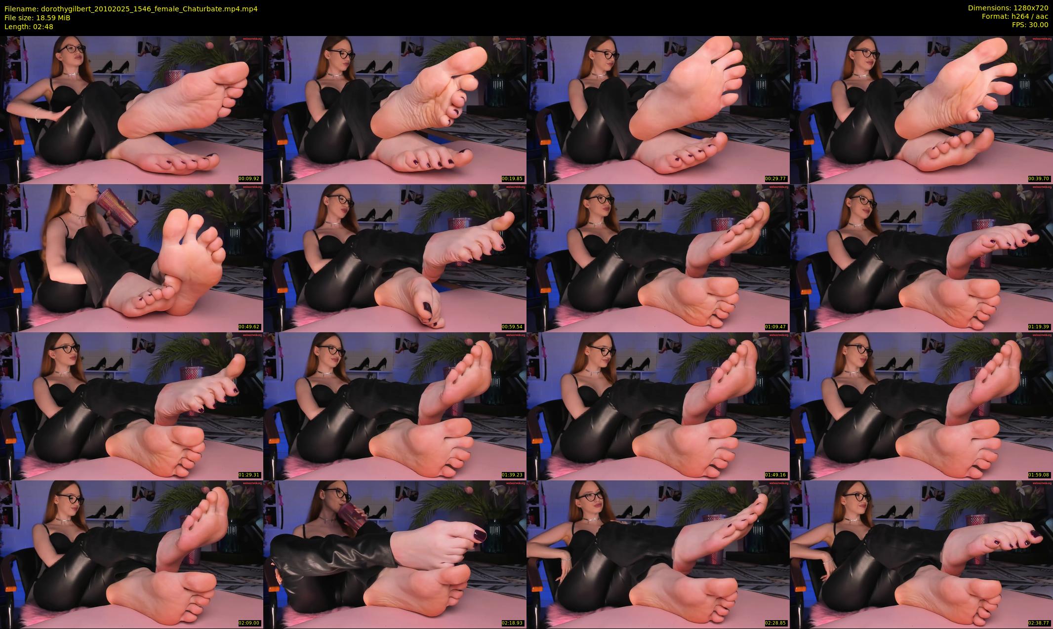 dorothygilbert — 3 minute Chaturbate female cam show recording, 720p, Oct 20, 2025